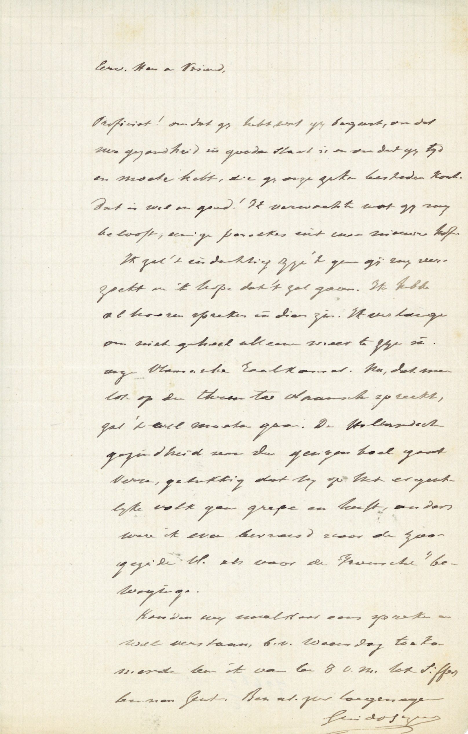 Guido Gezelle aan [Jan Bols]