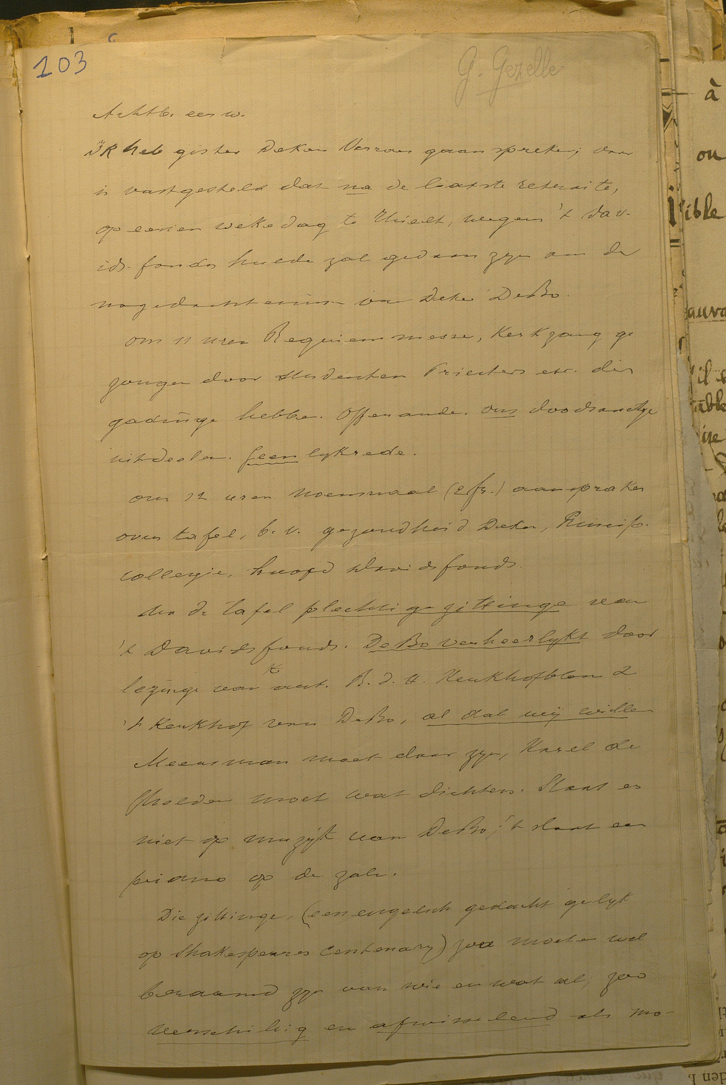 Guido Gezelle aan [Pieter Baes]