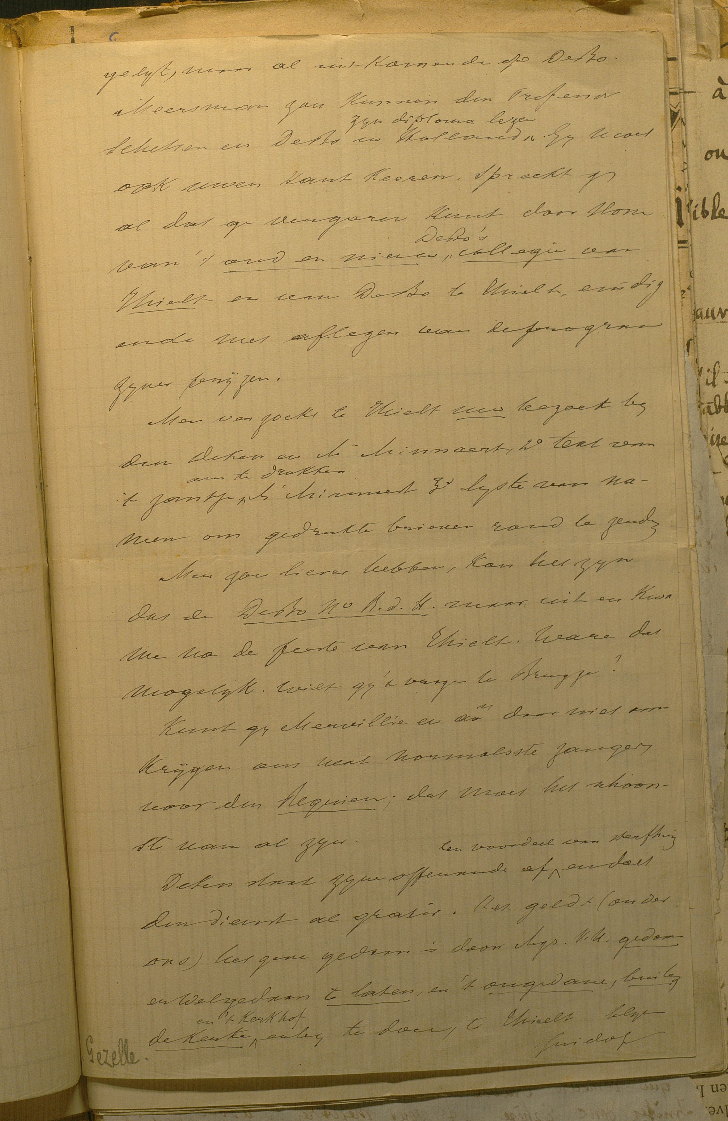 Guido Gezelle aan [Pieter Baes]