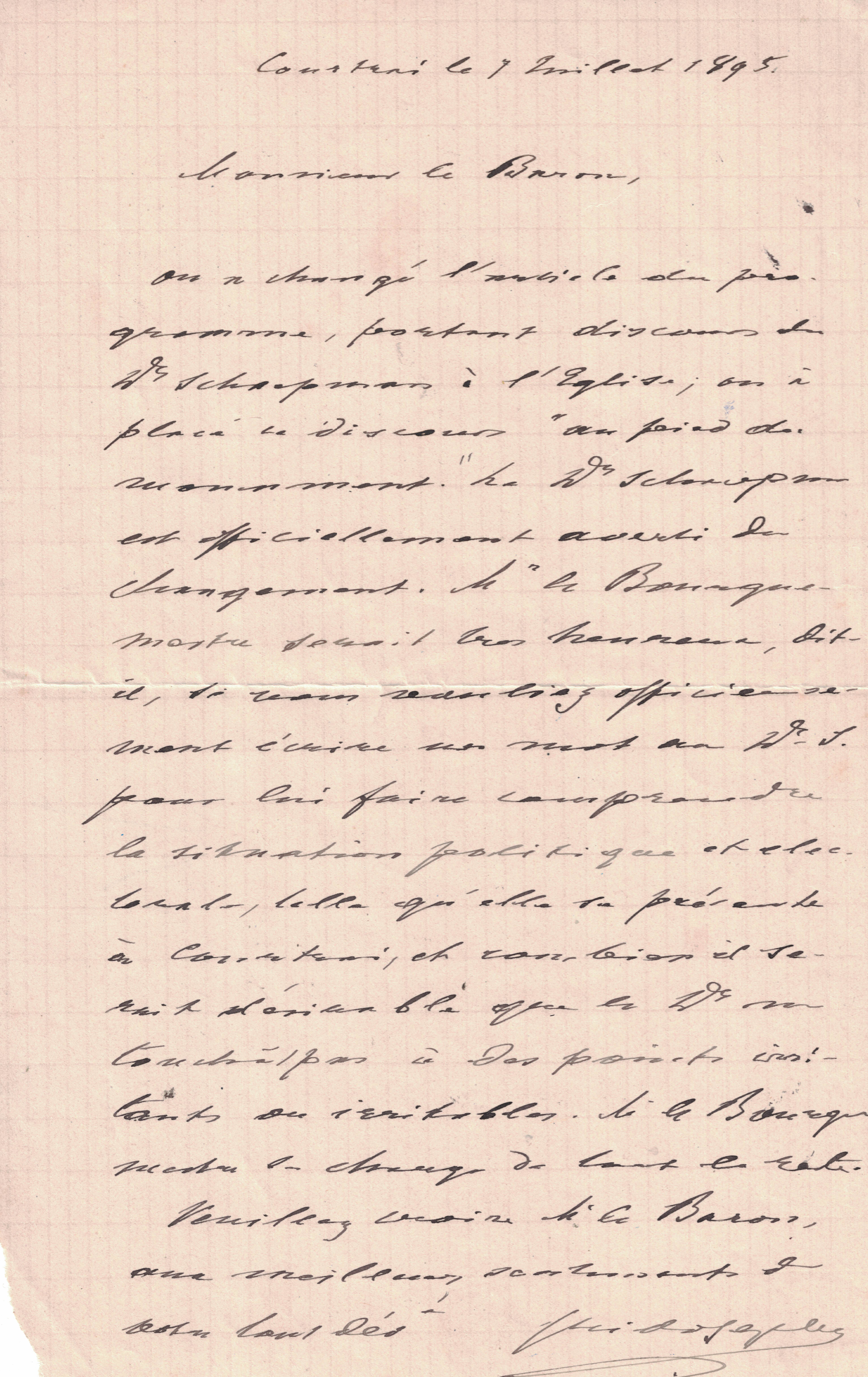 Guido Gezelle aan [Jean-Baptiste-Emmanuel-Felix-Vincent-Pierre-Marie (de) Béthune]