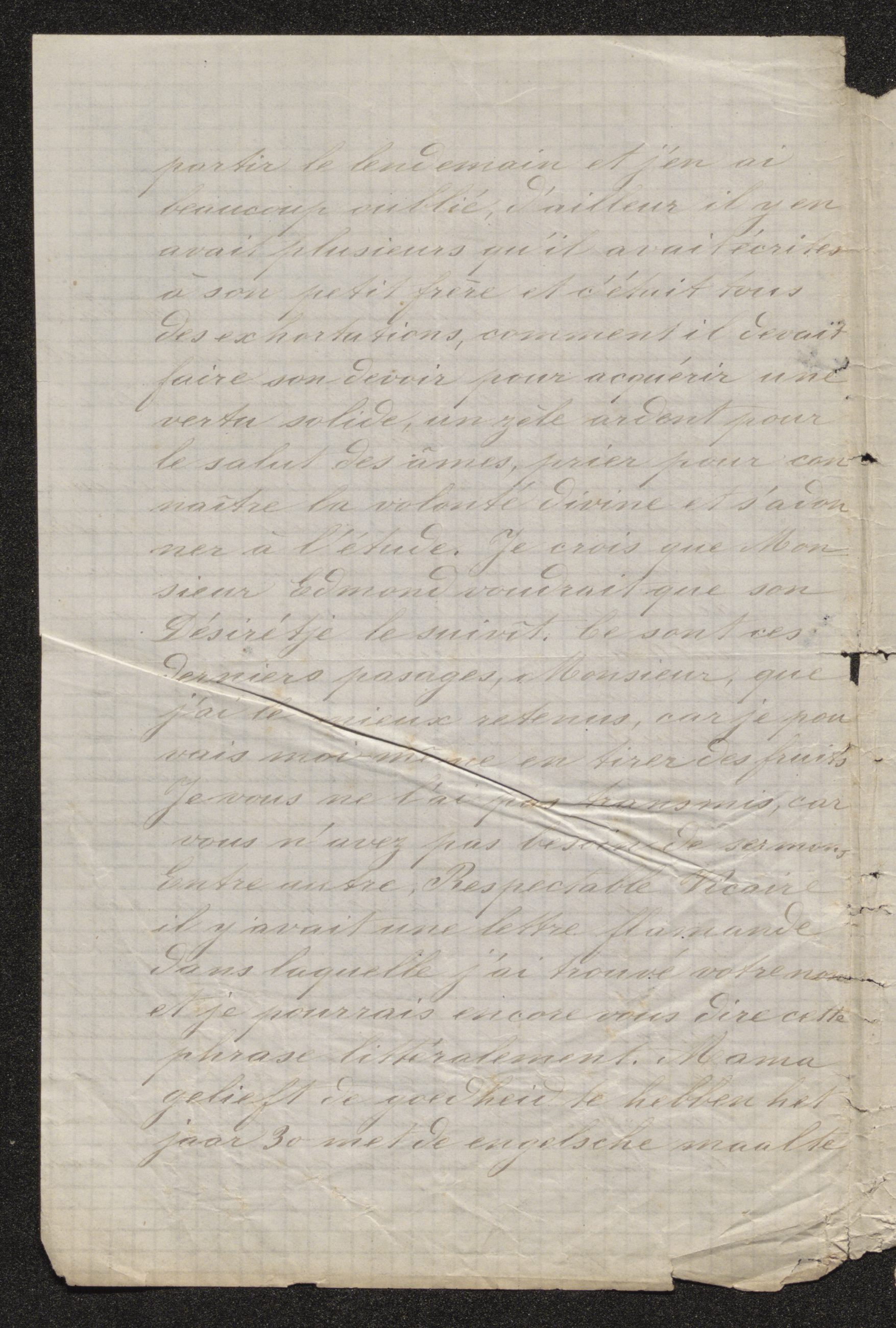 Julie Vanrenterghem (= Zuster Mary Mathilda) aan [Guido Gezelle]