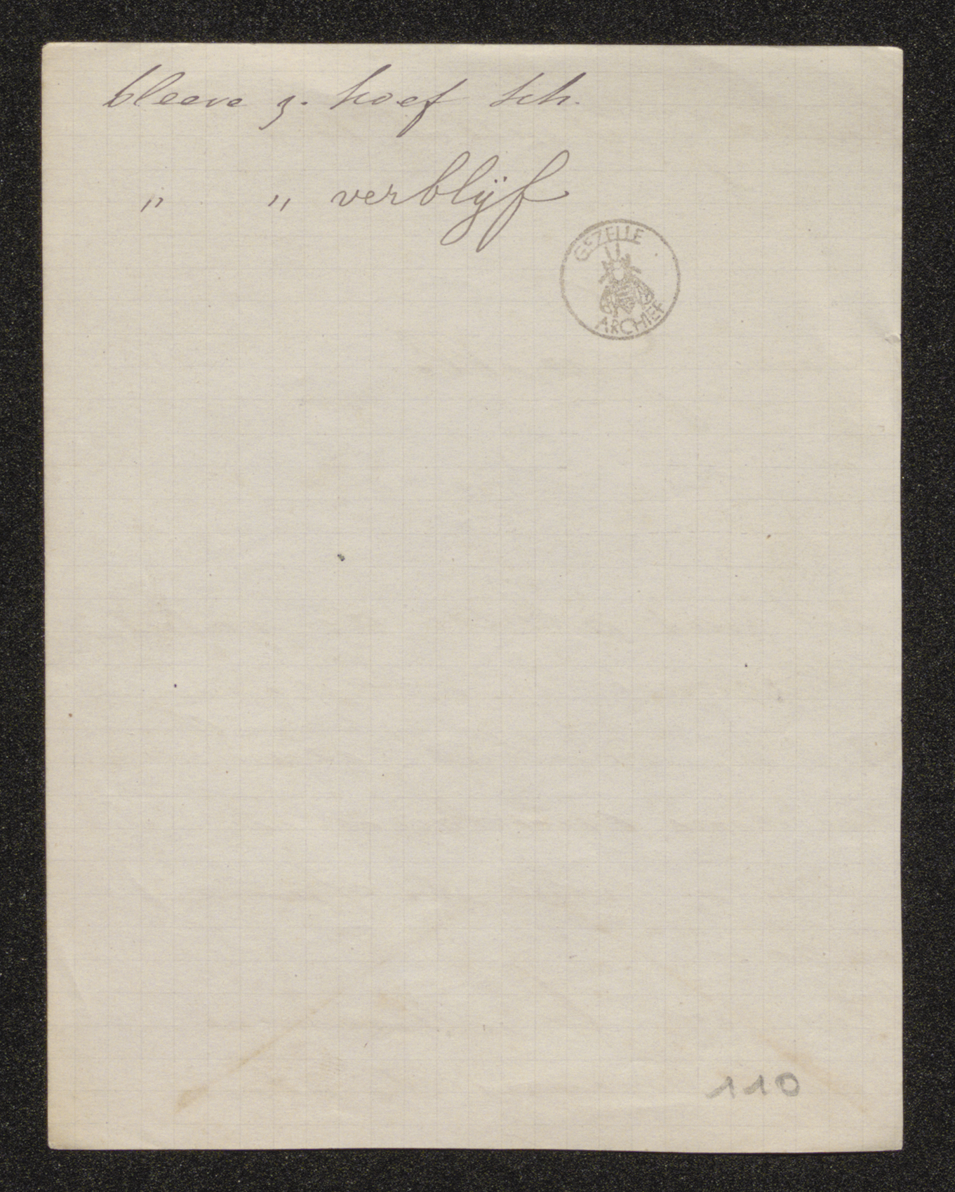 [Ernest Paul Eduard Lehembre] aan [Guido Gezelle]