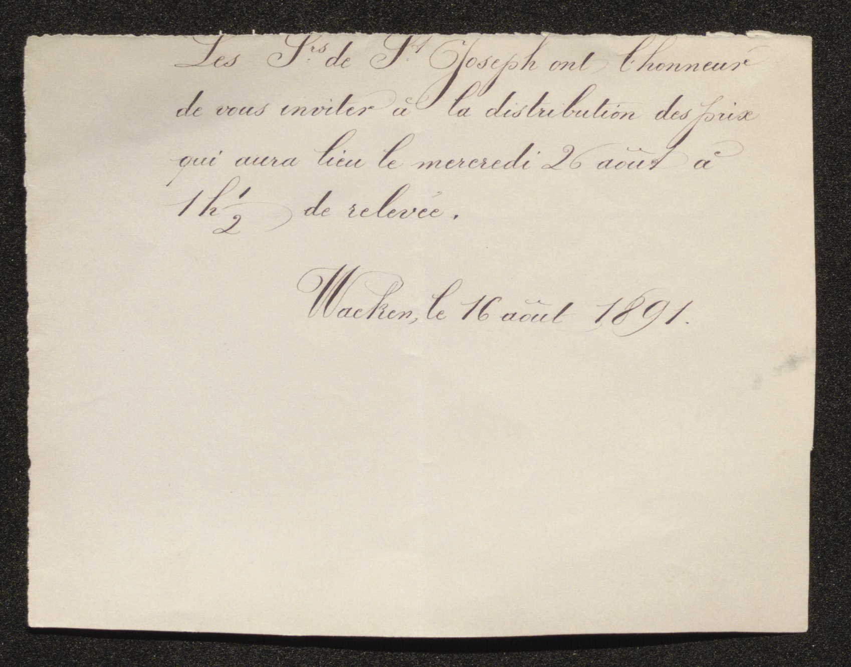 [Zusters van de Heilige Jozef] aan [Guido Gezelle]