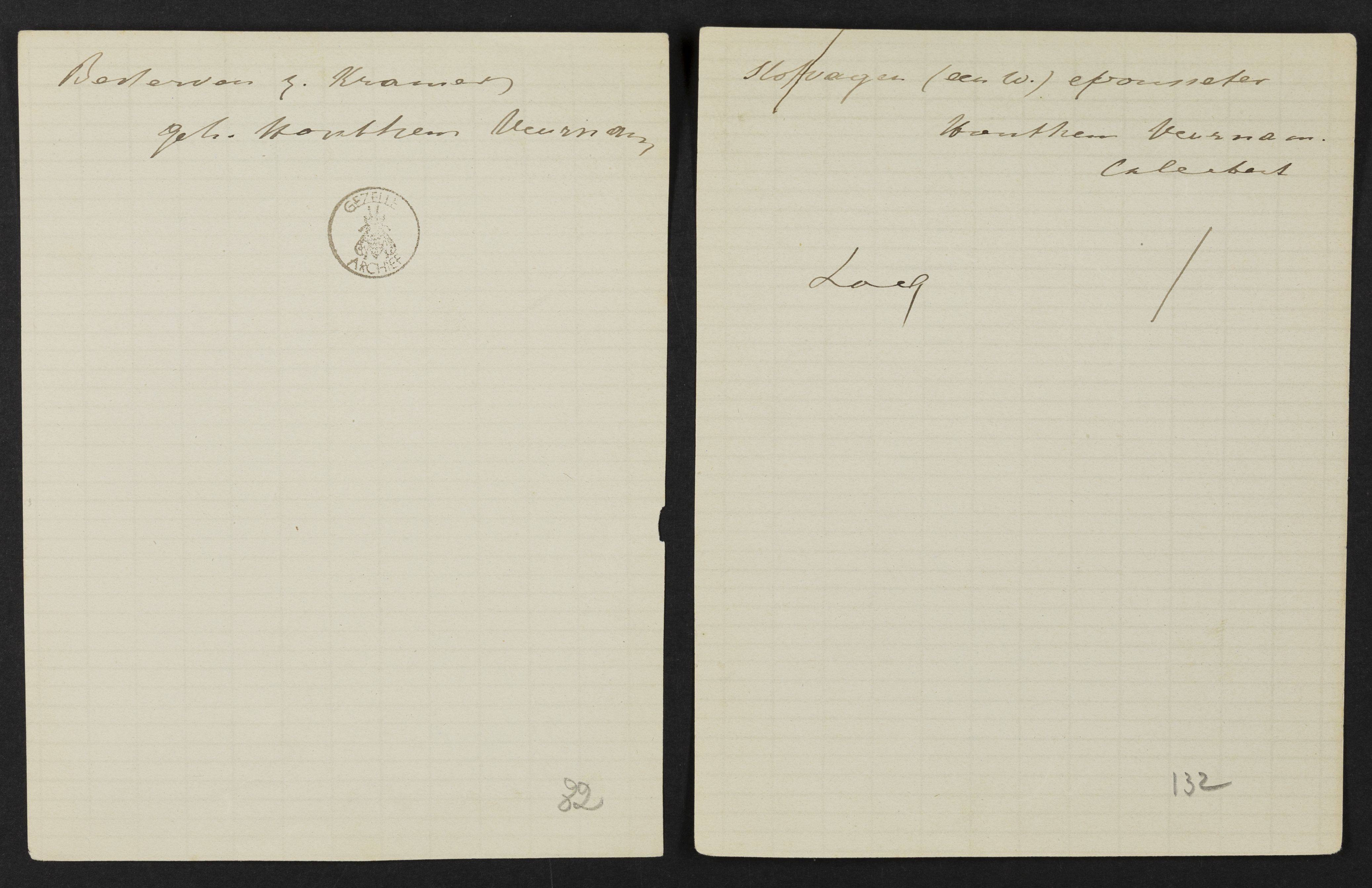 [Julie Debrabandere] (= Zuster Andrea) aan [Guido Gezelle]