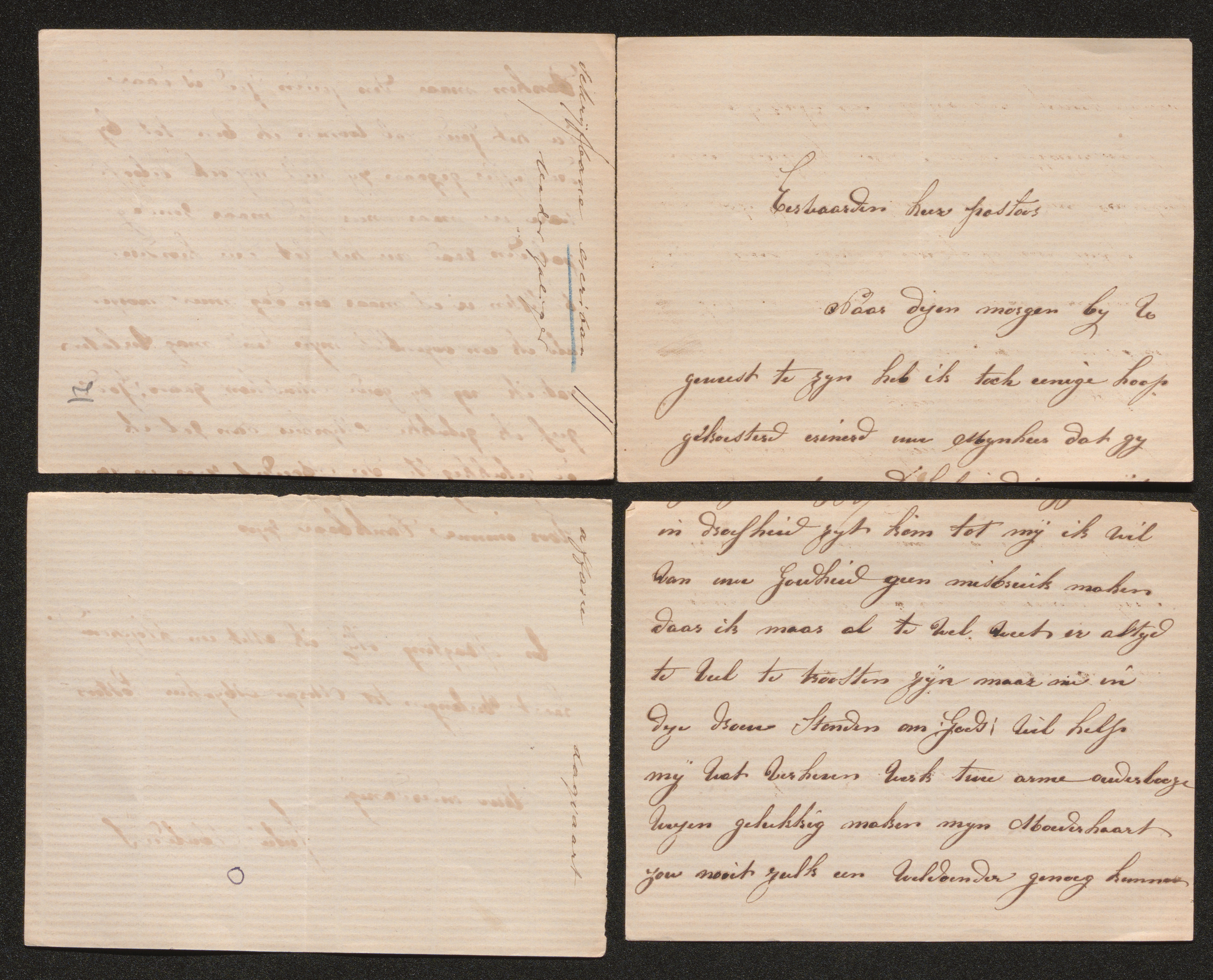 [Juliana Decloedt] (= mevrouw Juliana Mulders) aan [Guido Gezelle]