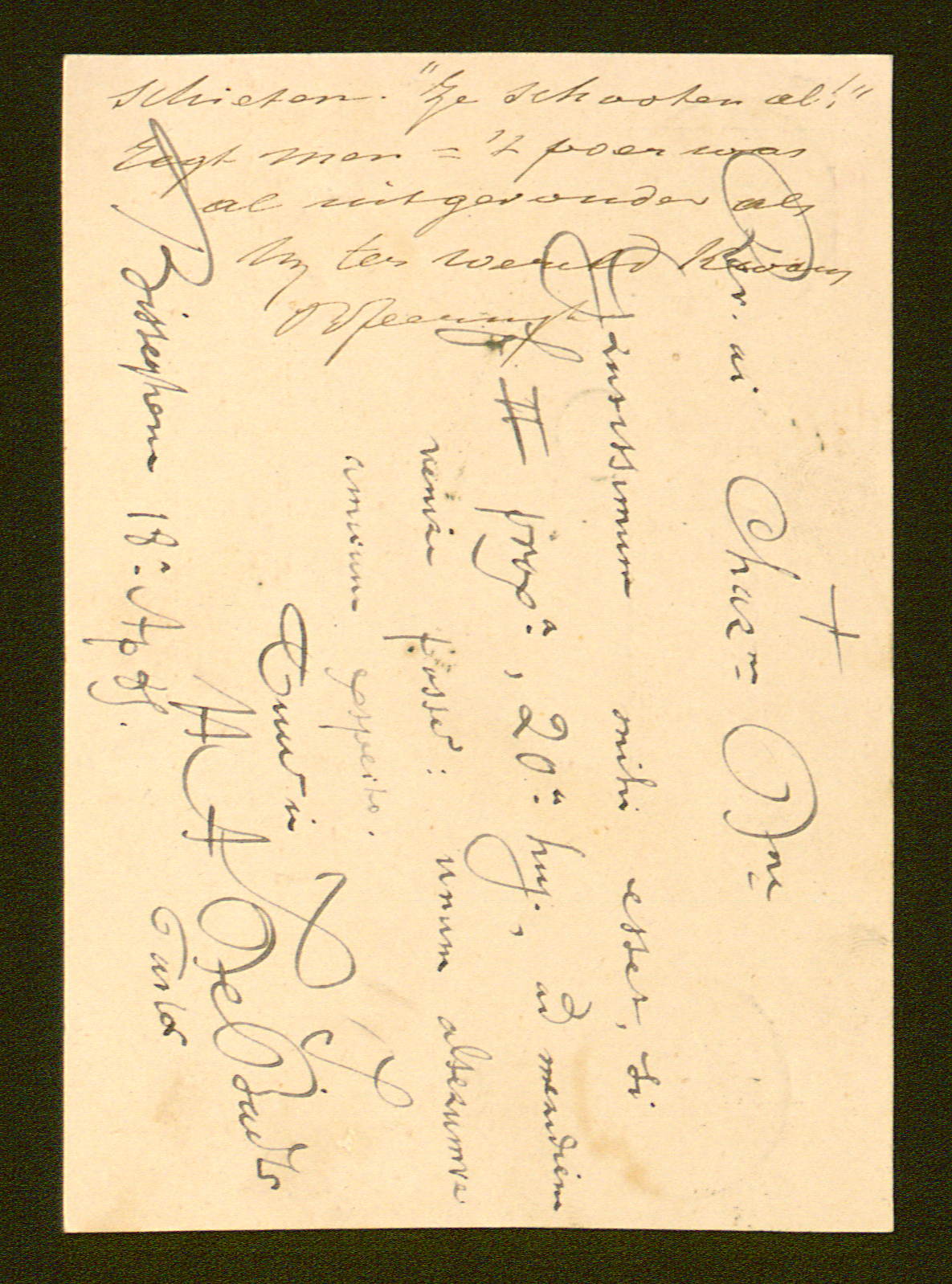 Hendrik Augustijn De Badts aan Guido Gezelle