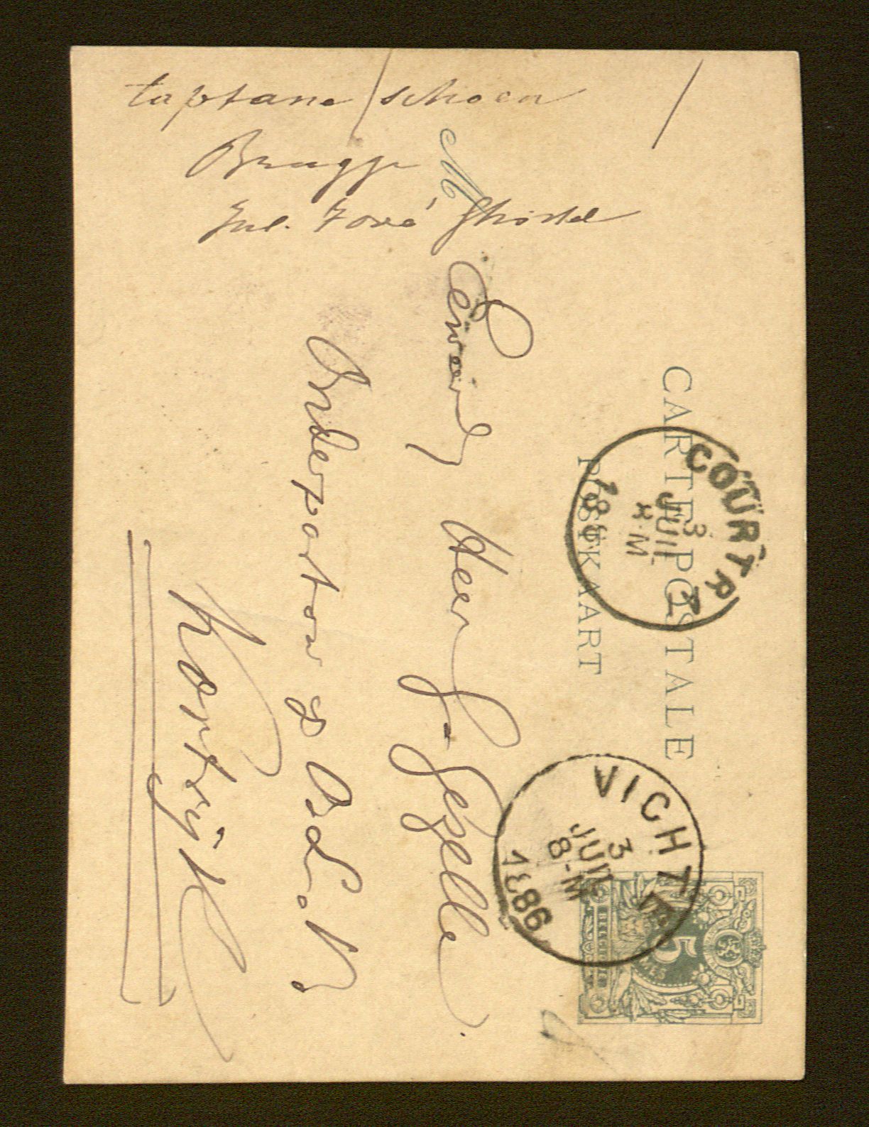 [Pieter Busschaert] aan Guido Gezelle