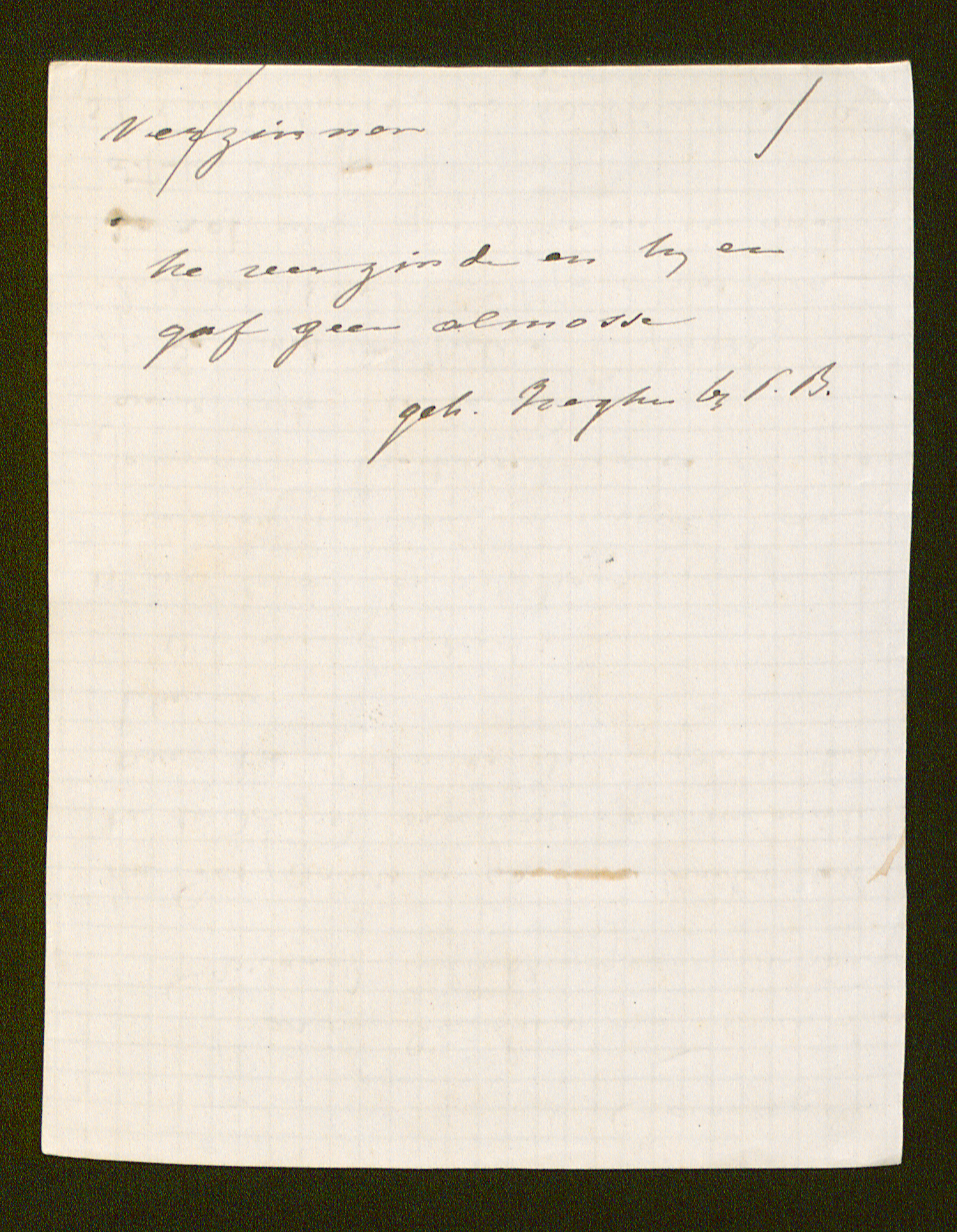 [Pieter Baes] aan [Guido Gezelle]