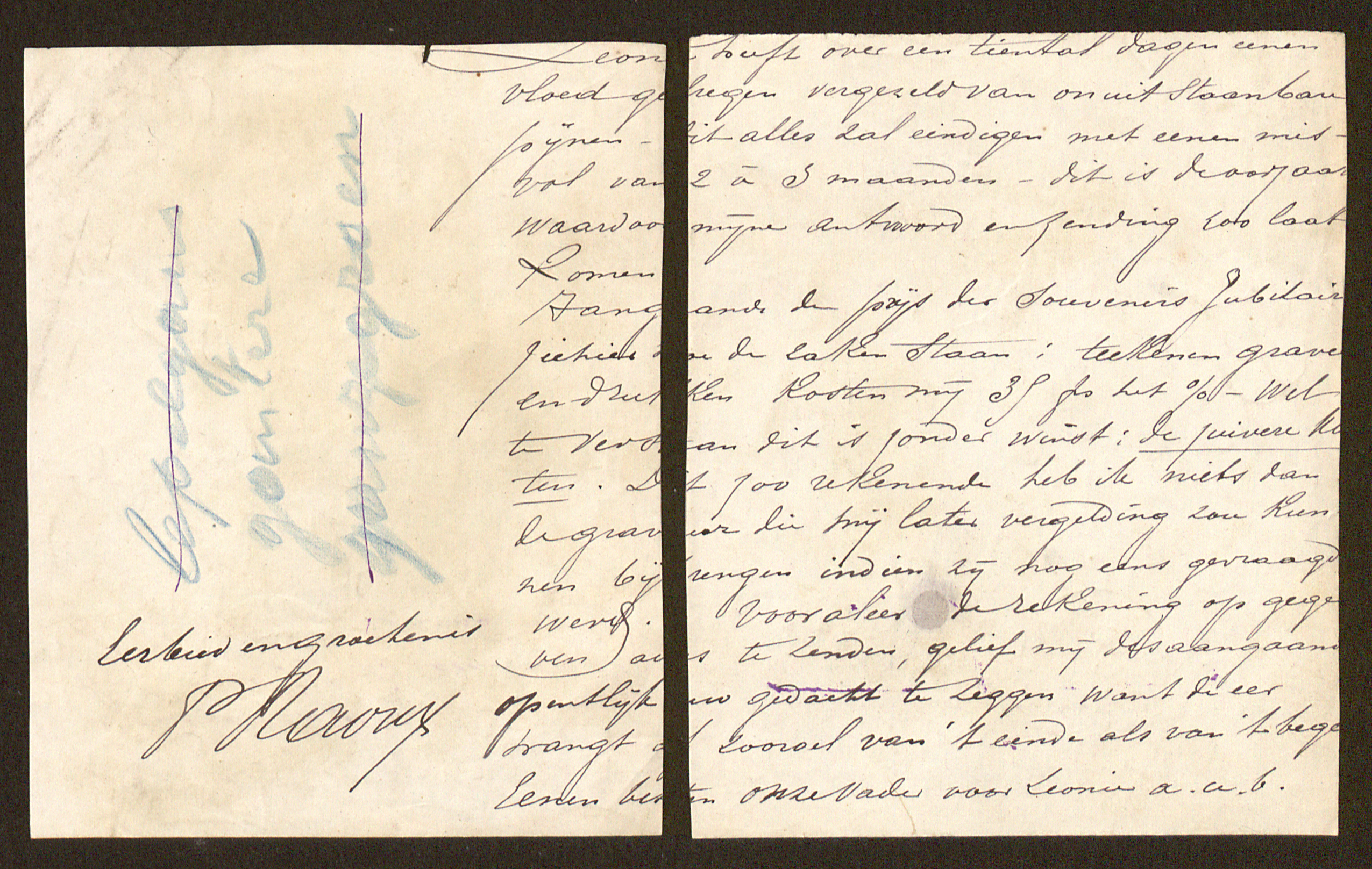 Pierre Raoux aan [Guido Gezelle]