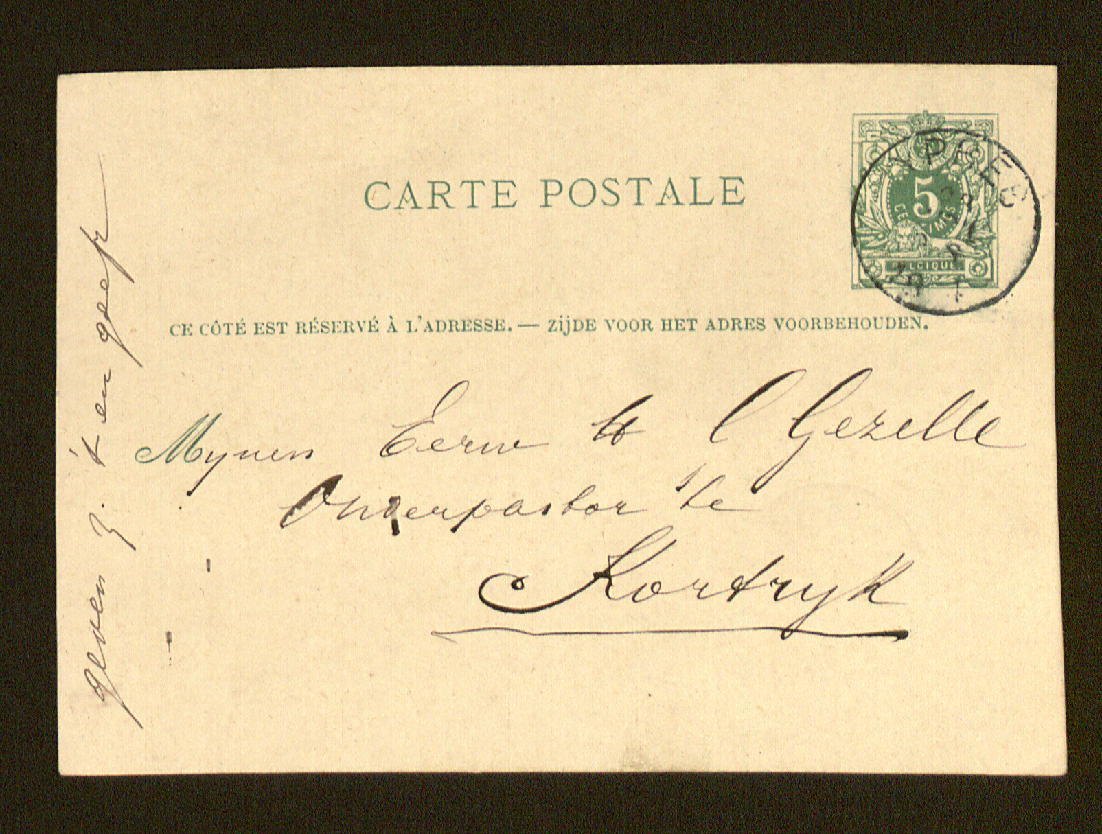 [Hugo Verriest] aan Guido Gezelle