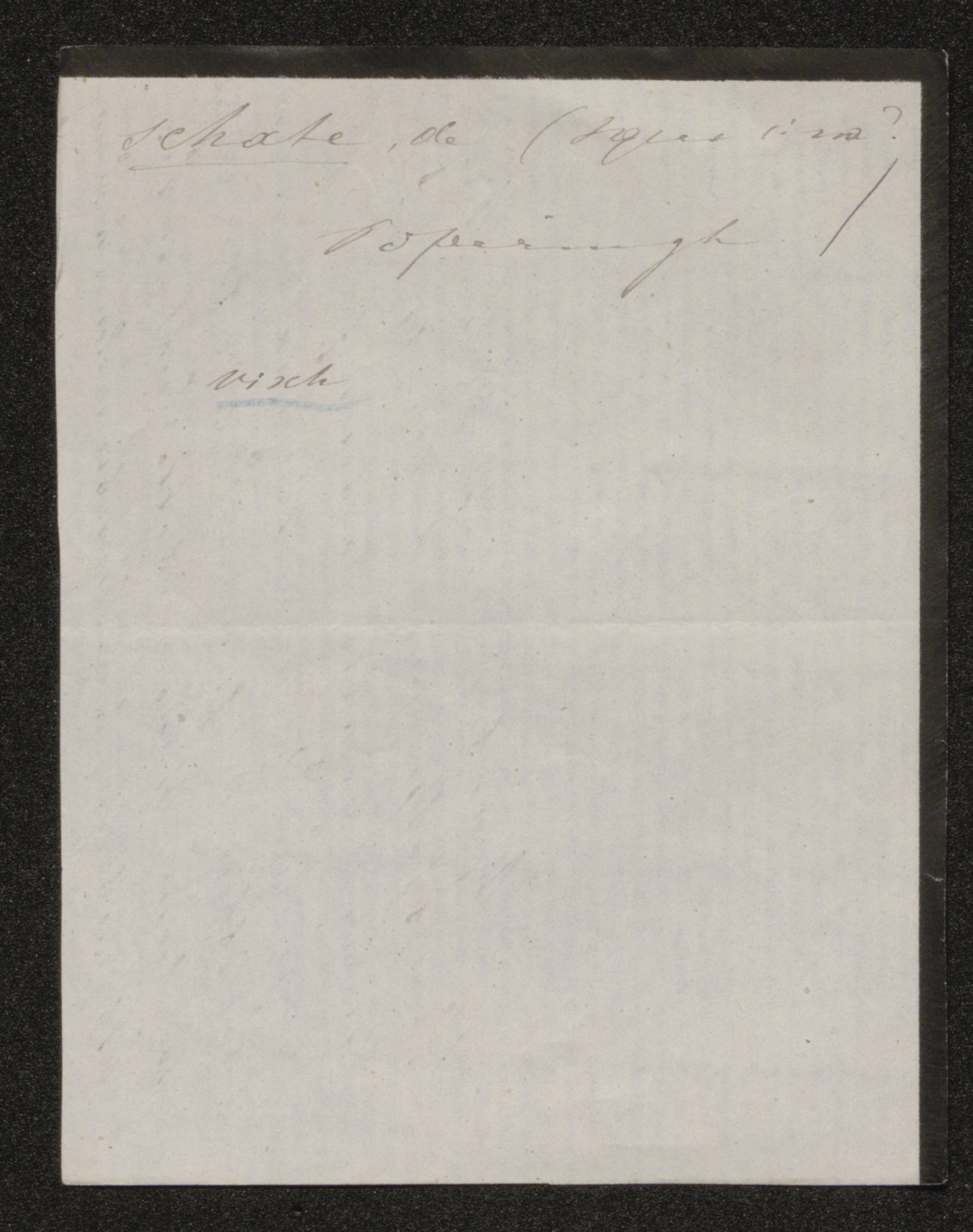 Adelaida Antonia Vuylsteke (= mevrouw Adelaida Antonia Hage) aan [Guido Gezelle]