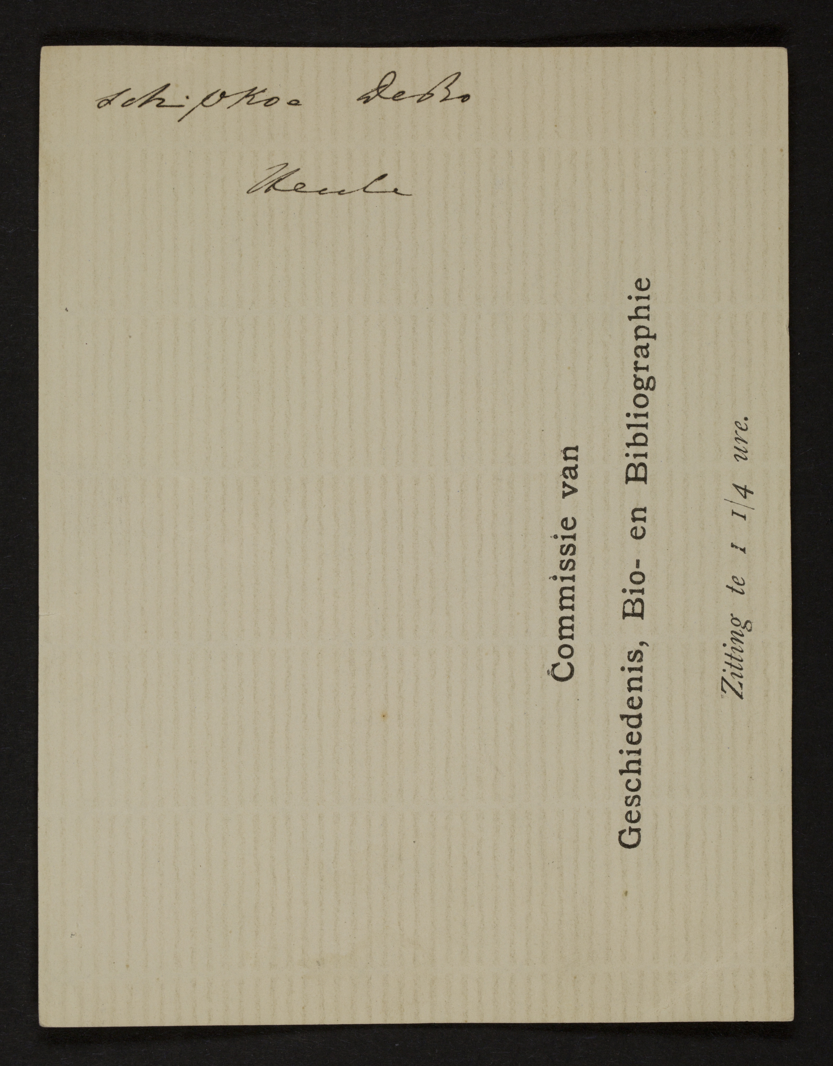 [Frans De Potter] aan [Guido Gezelle]