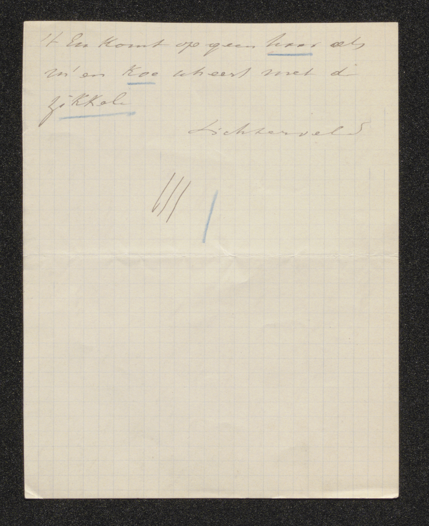 [Sidonie Mahieu] (= Zuster Bathilde) aan [Guido Gezelle]