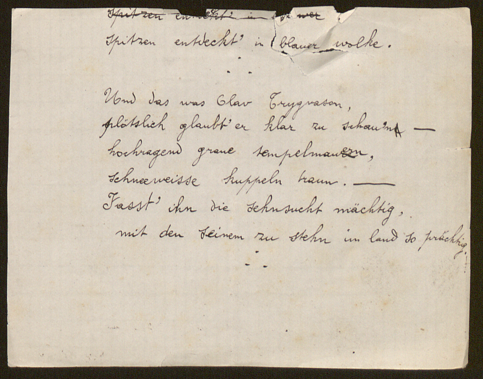 Victor Goethals aan [Guido Gezelle]