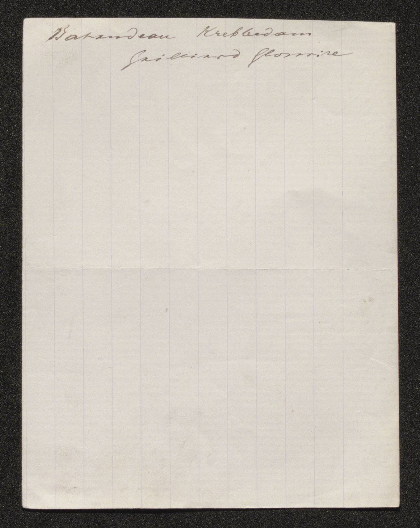 [Cordelia Van De Wiele] aan [Guido Gezelle]