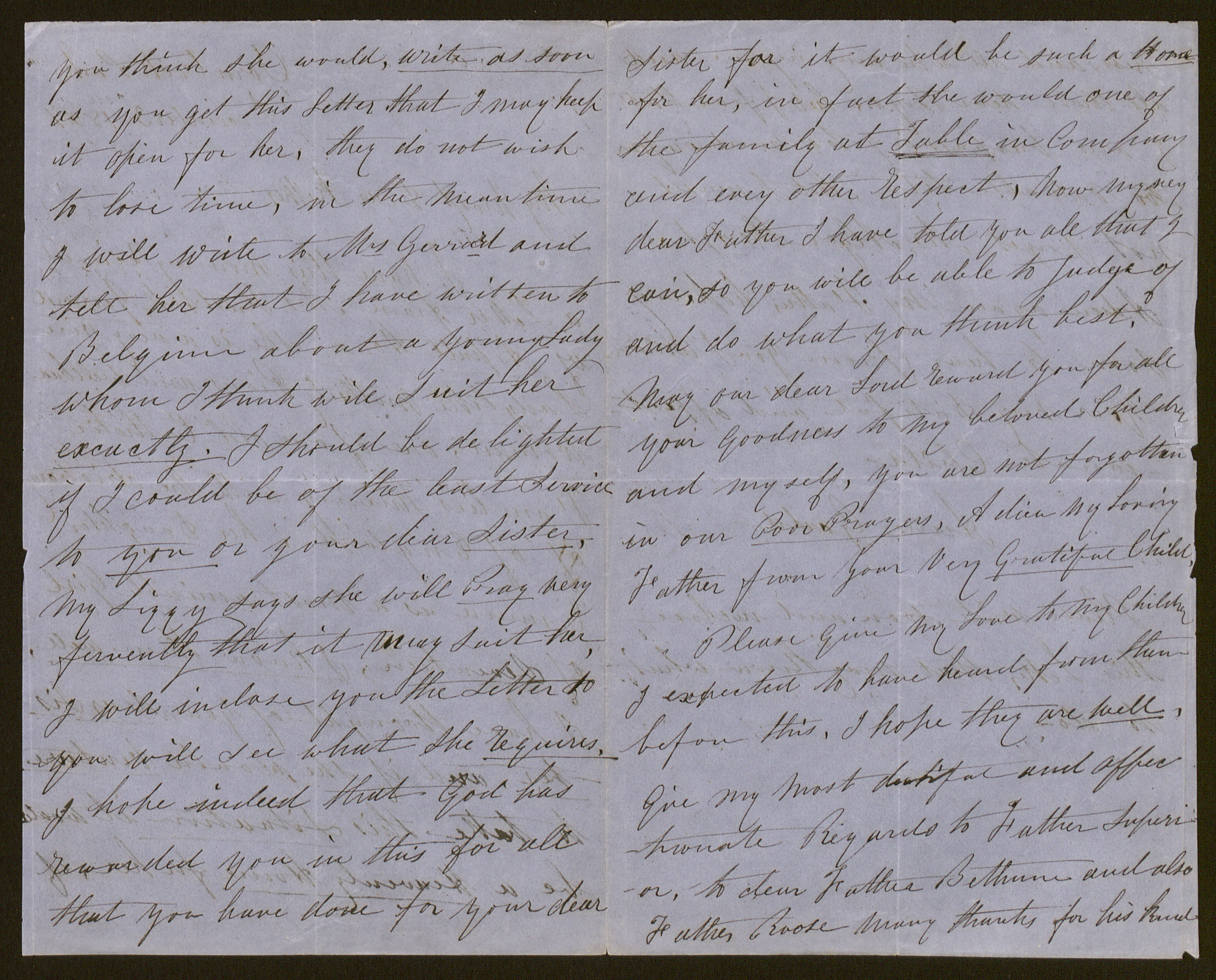 [Anne Hill =] Anne Gadd aan [Guido Gezelle]