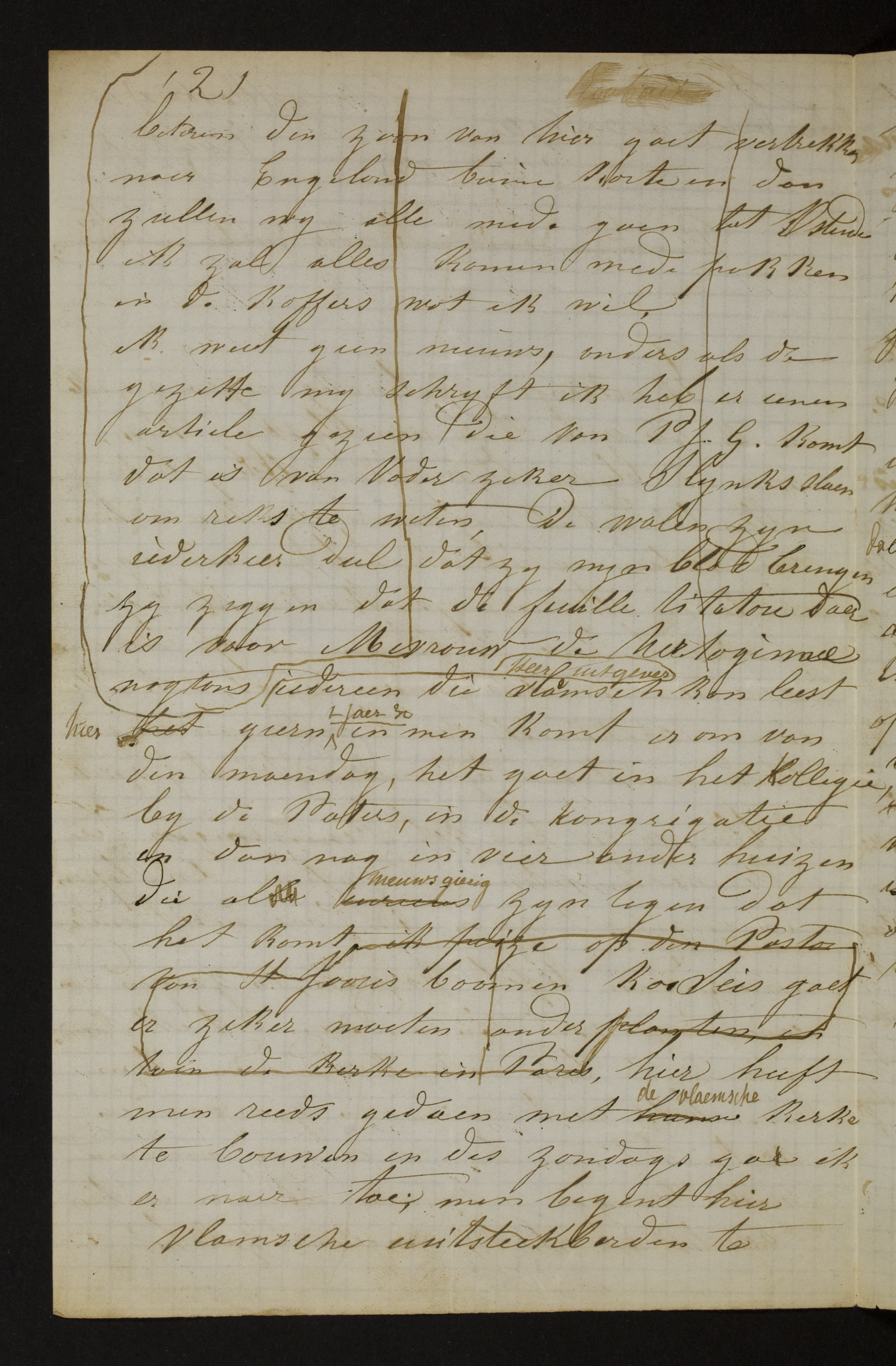 [Louise Gezelle] aan [Pieter-Jan Gezelle; Monica De Vriese; Florence Gezelle; Romaan Gezelle; Jozef Aloysius Hyacin...