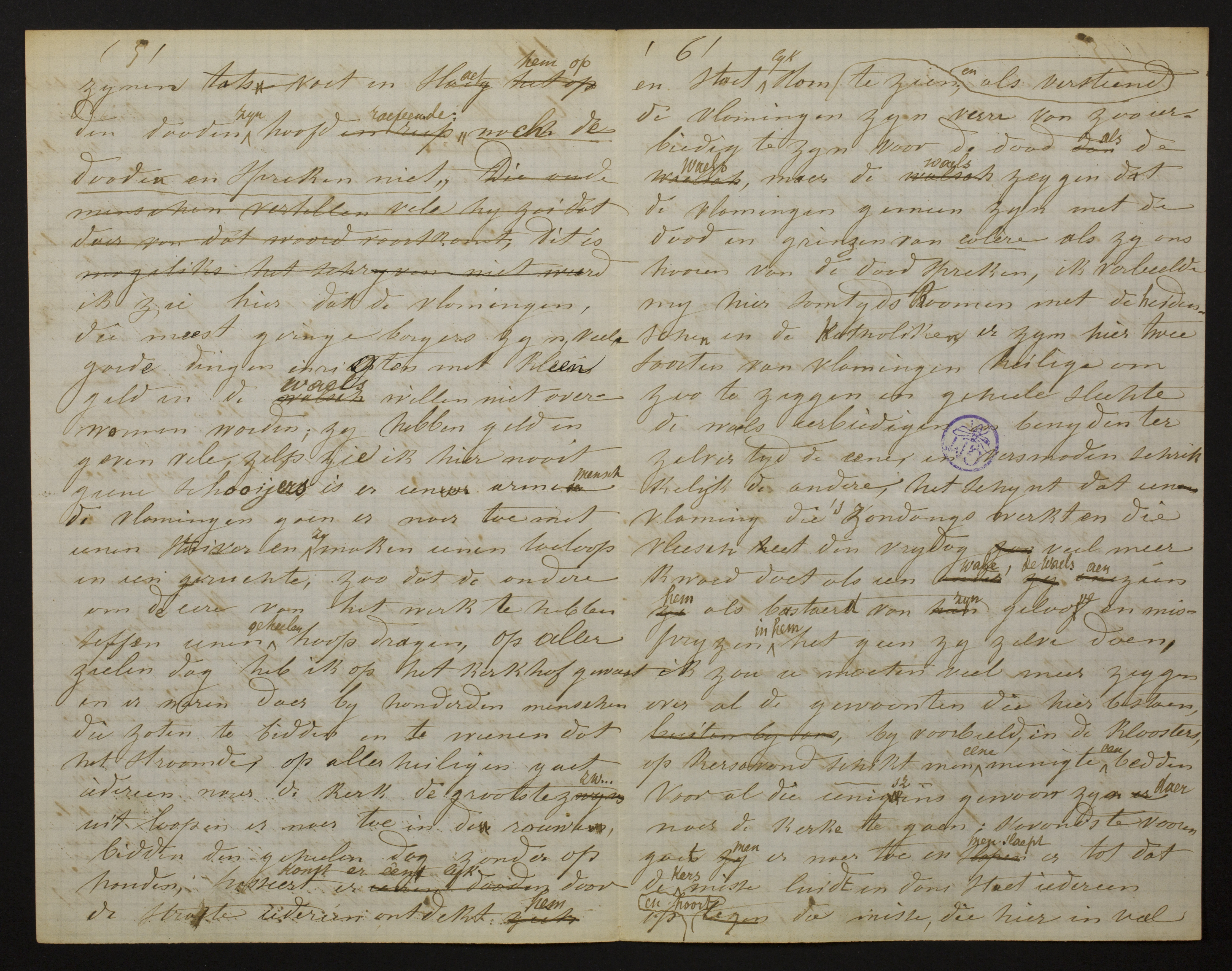 [Louise Gezelle] aan [Pieter-Jan Gezelle; Monica De Vriese; Florence Gezelle; Romaan Gezelle; Jozef Aloysius Hyacin...