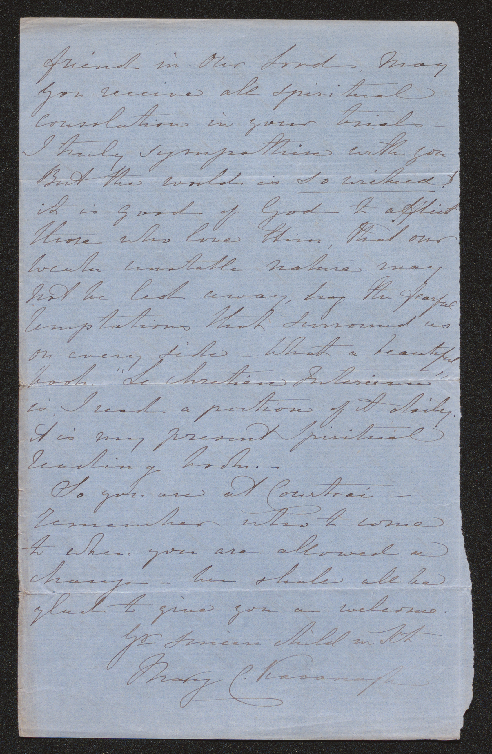 Mary Constantia Clifford aan [Guido Gezelle]