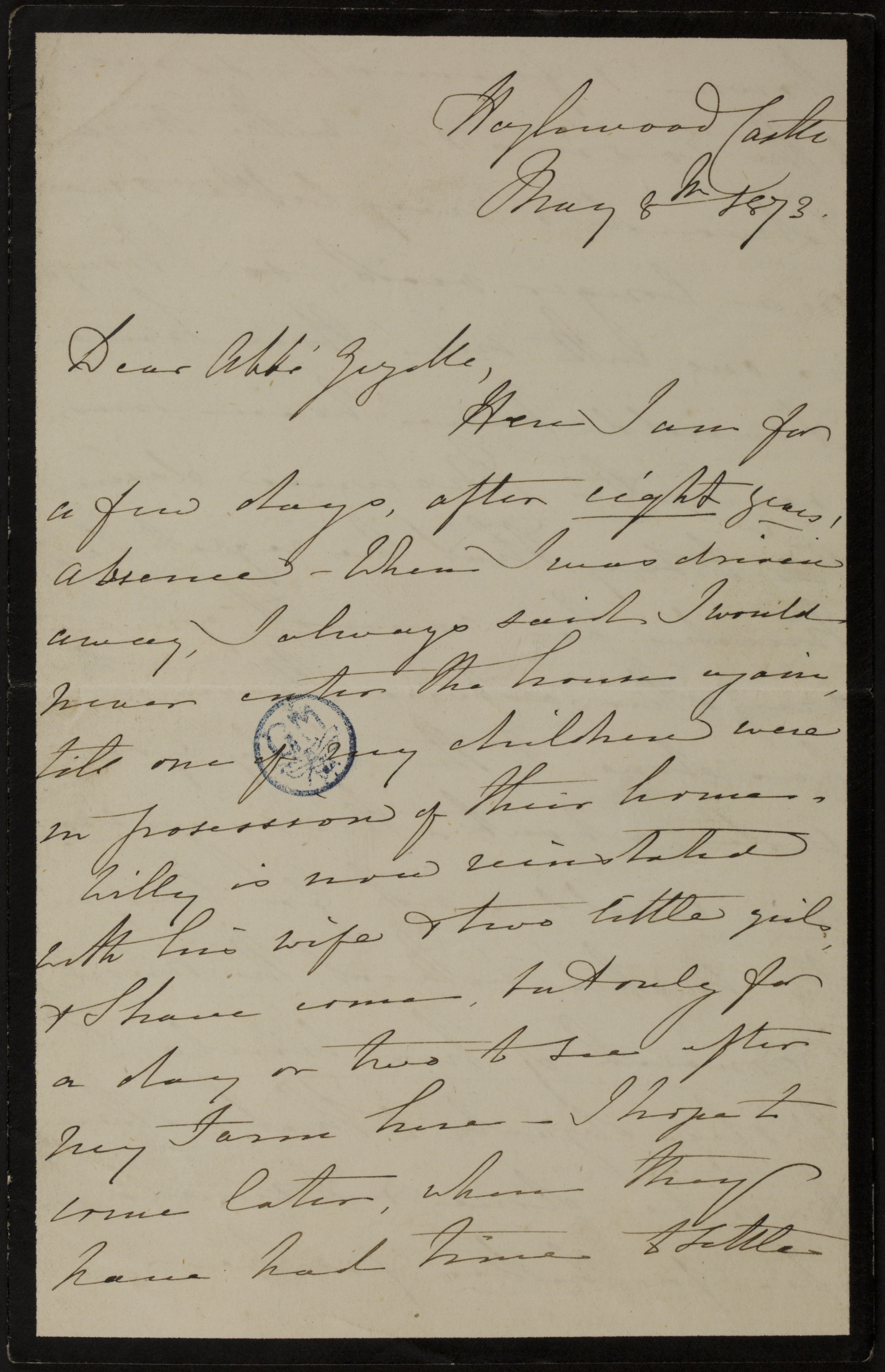 Mary Constantia Clifford aan [Guido Gezelle]