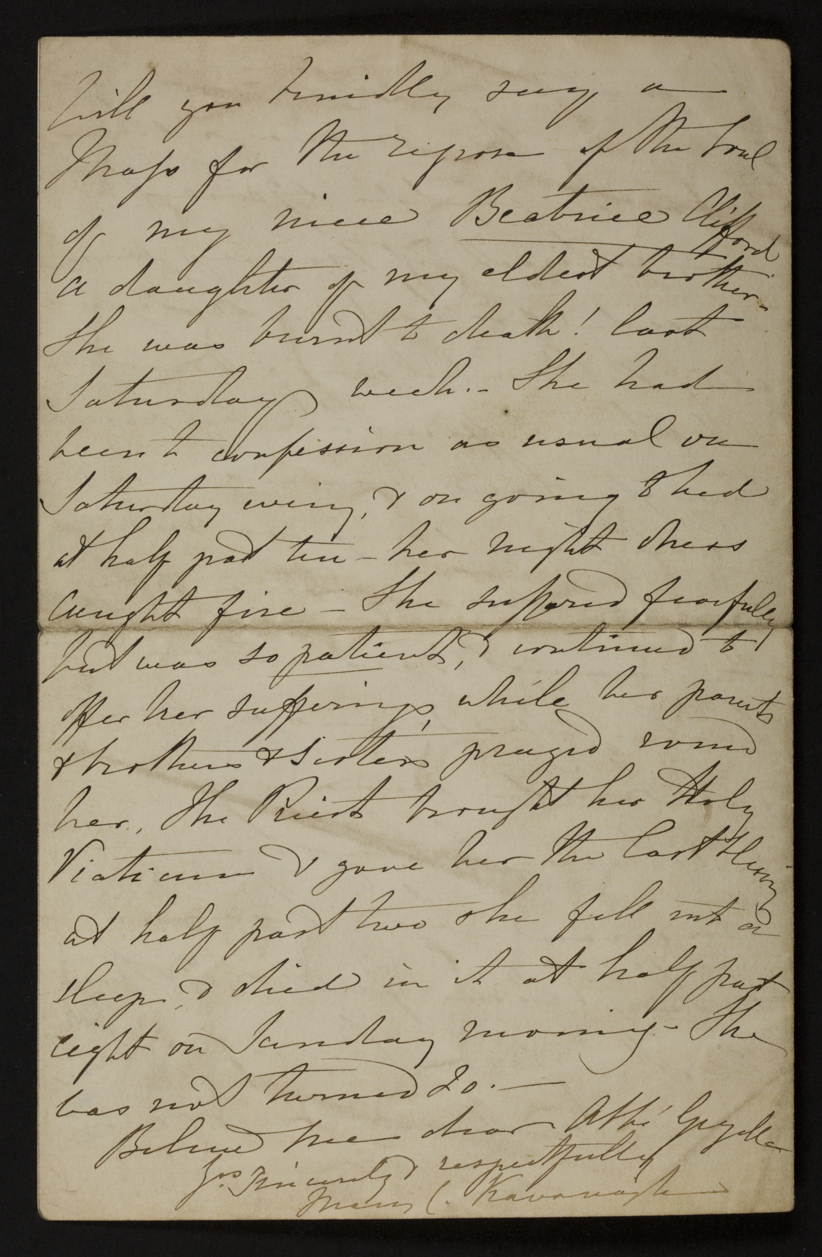 Mary Constantia Clifford aan [Guido Gezelle]