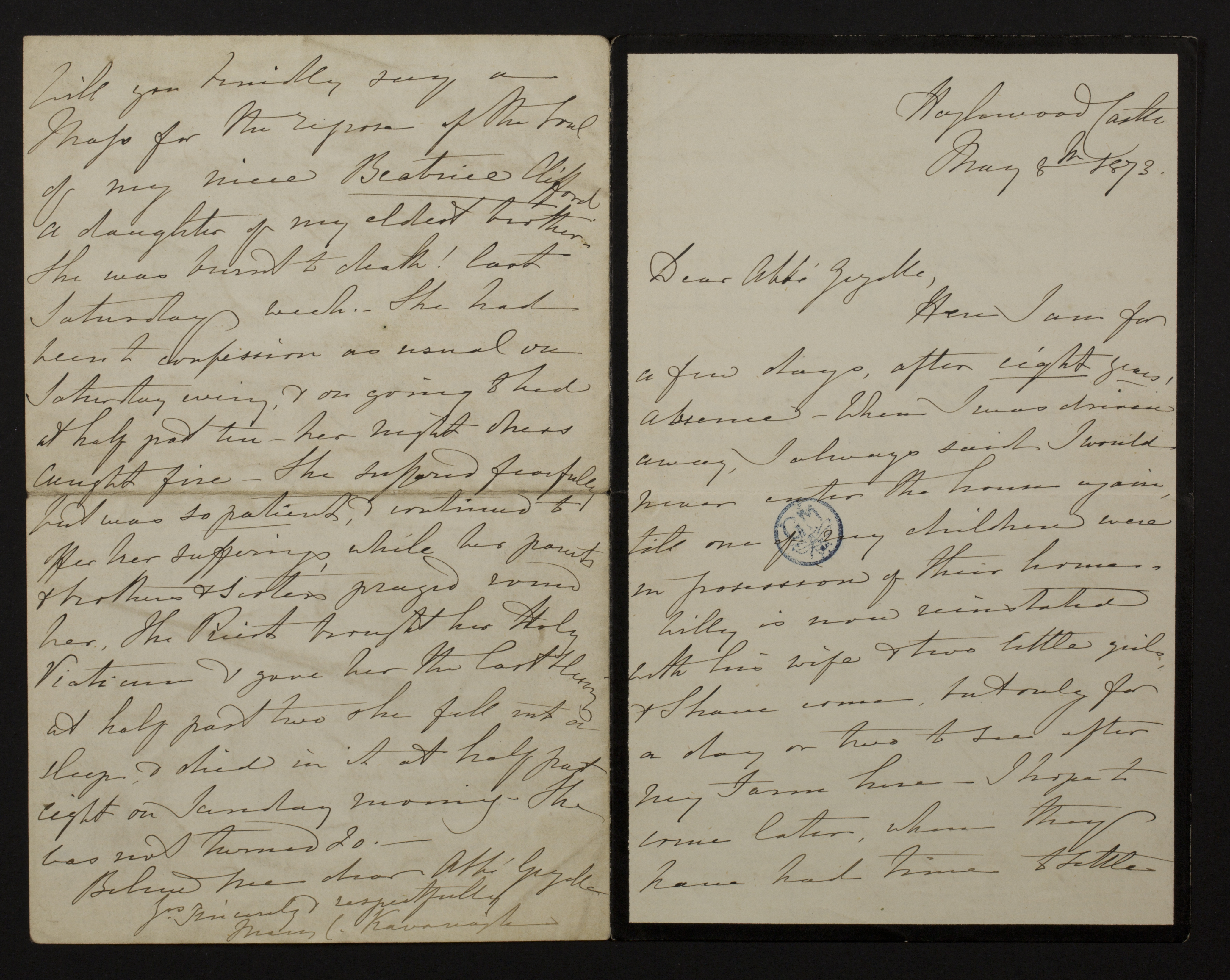 Mary Constantia Clifford aan [Guido Gezelle]