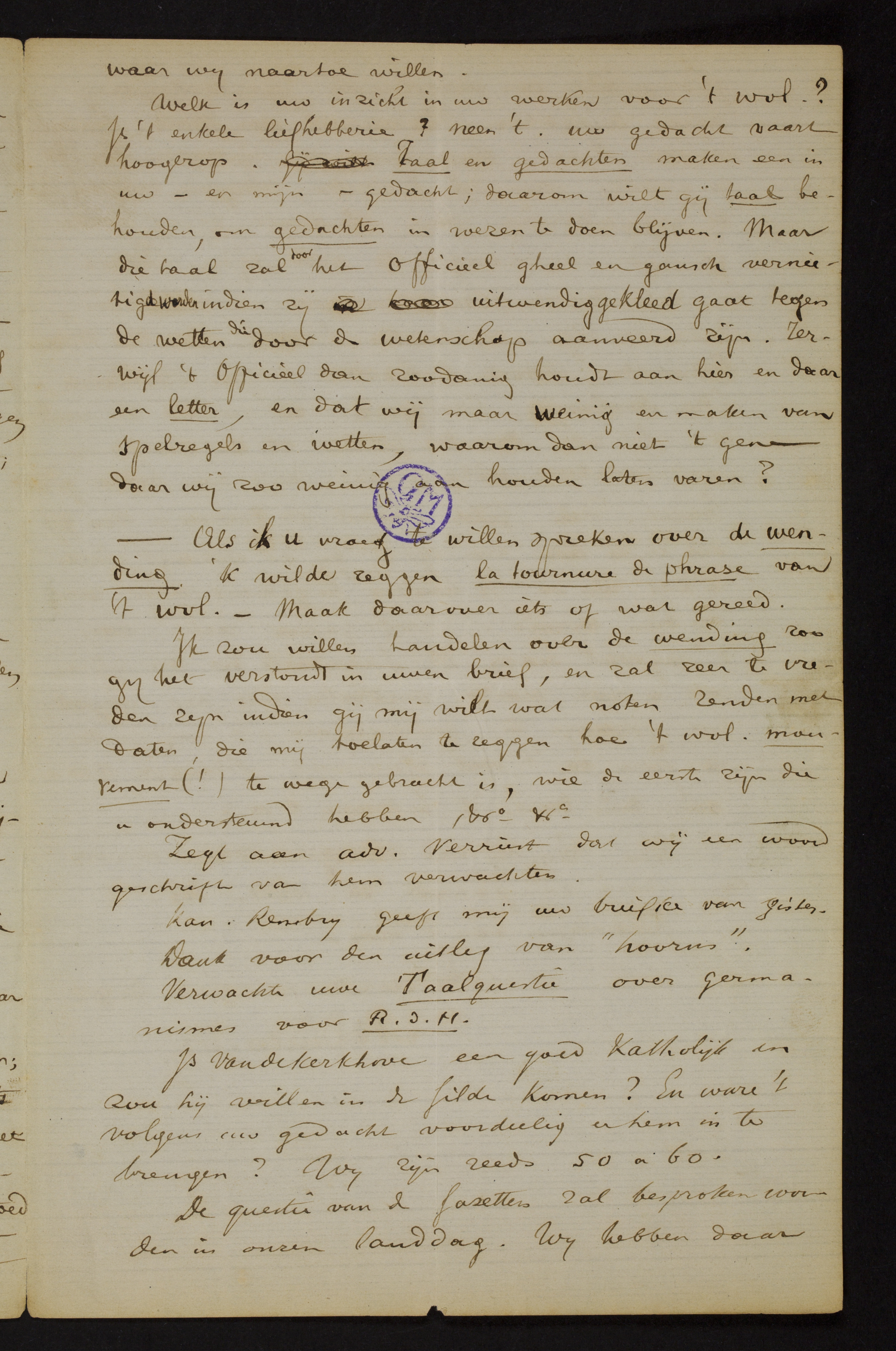 Adolf Juliaan Duclos aan [Guido Gezelle]