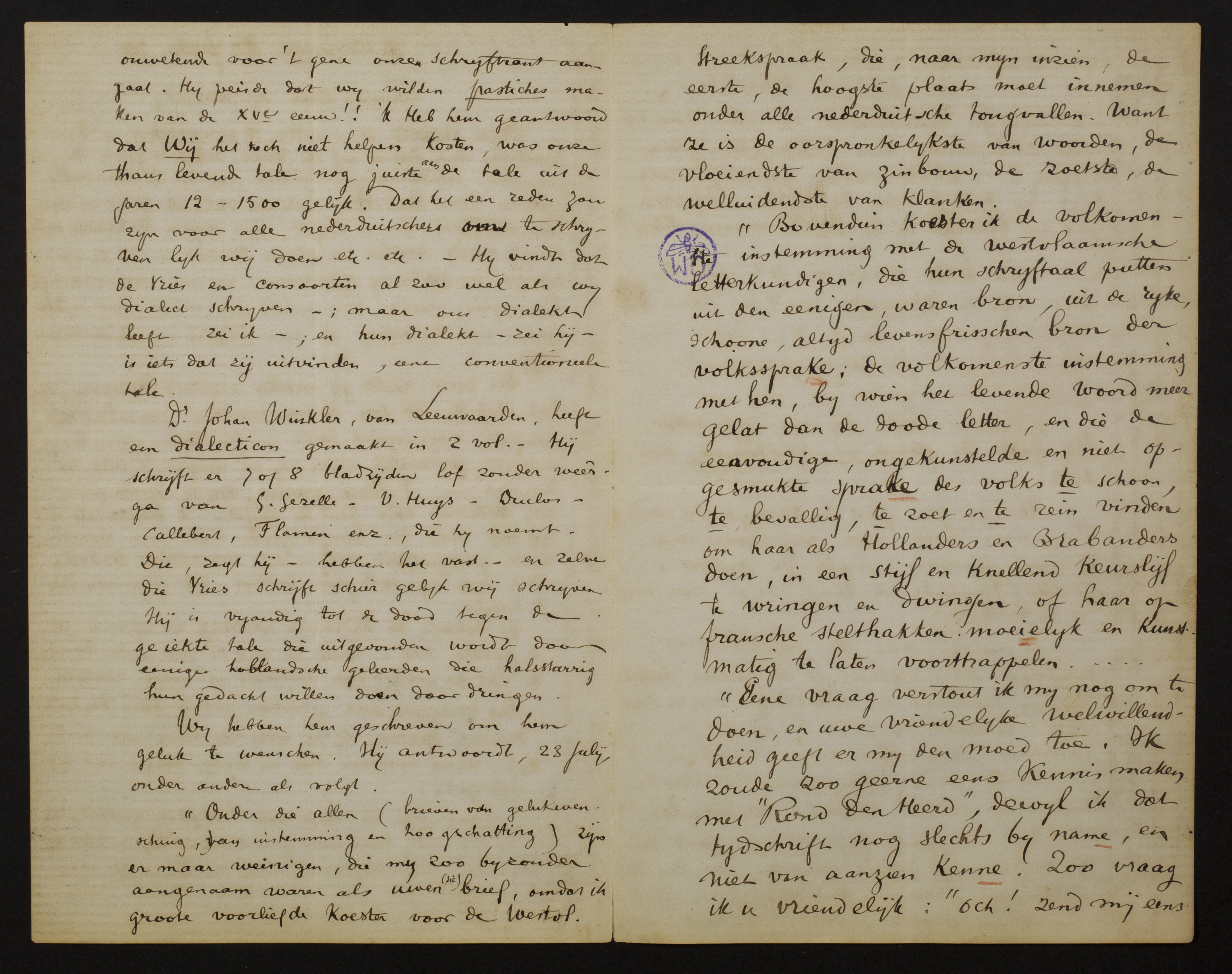 Adolf Juliaan Duclos aan [Guido Gezelle]