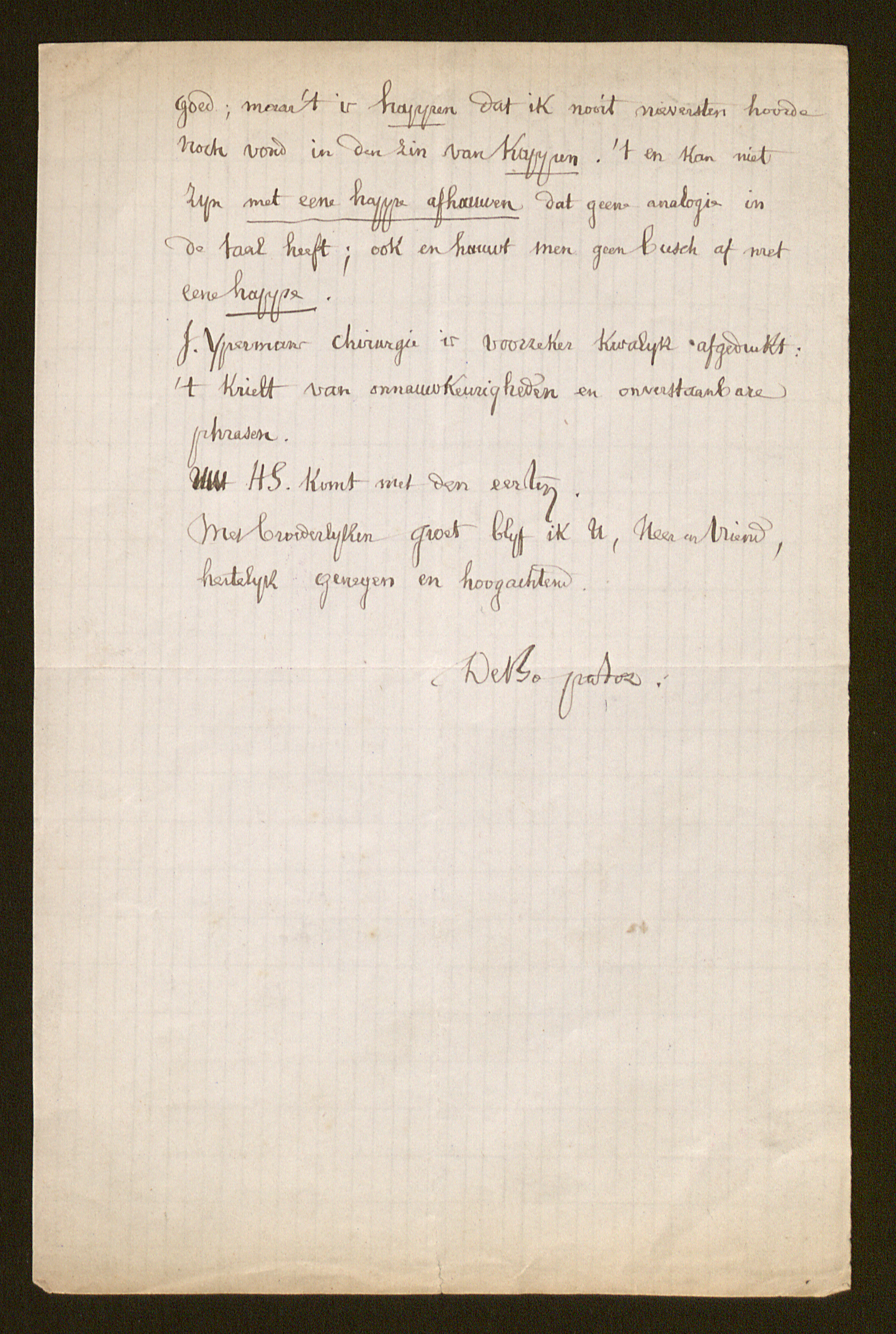 Leonard Lodewijk De Bo aan [Guido Gezelle]