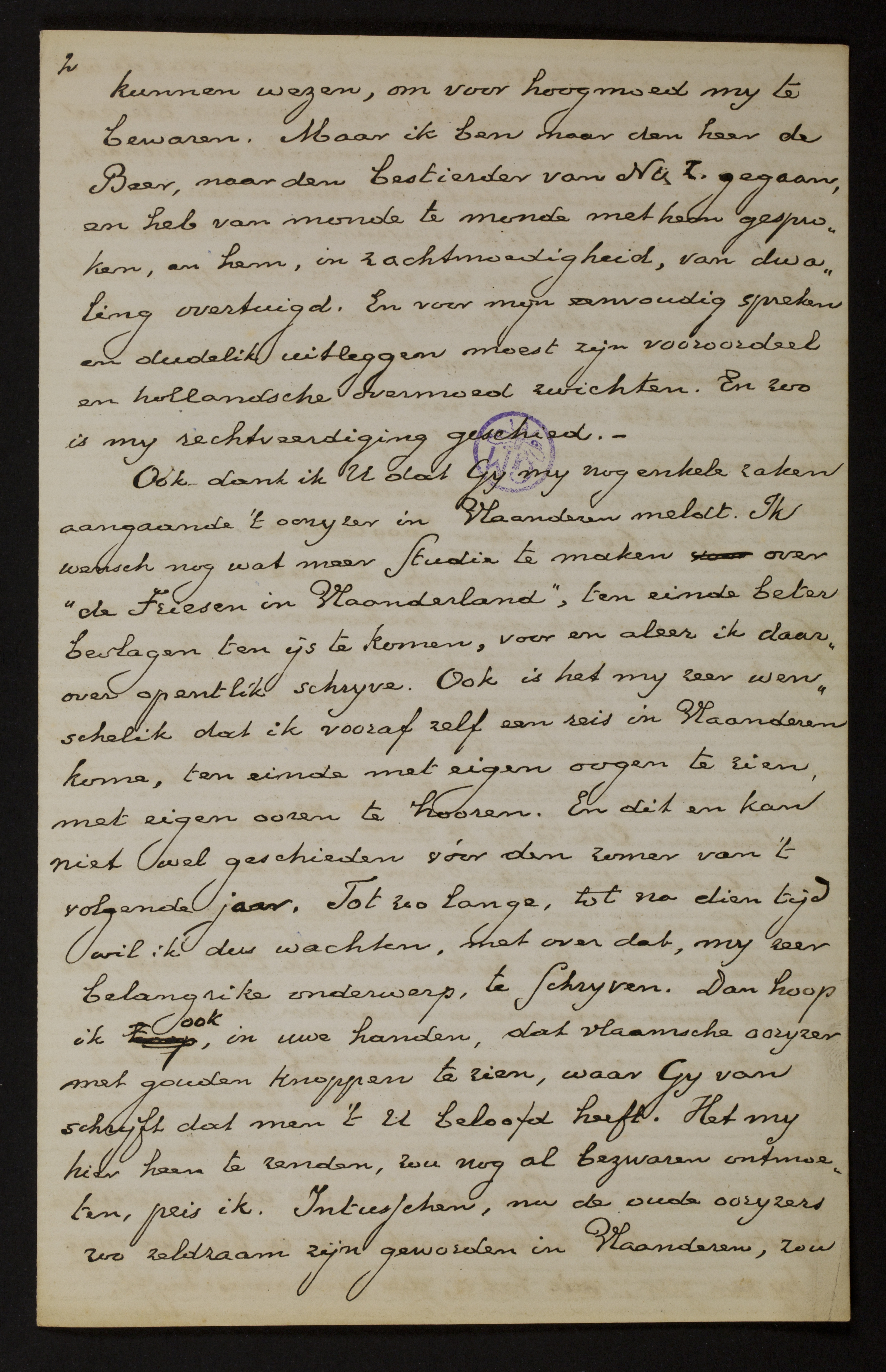 Johan Winkler aan [Guido Gezelle]