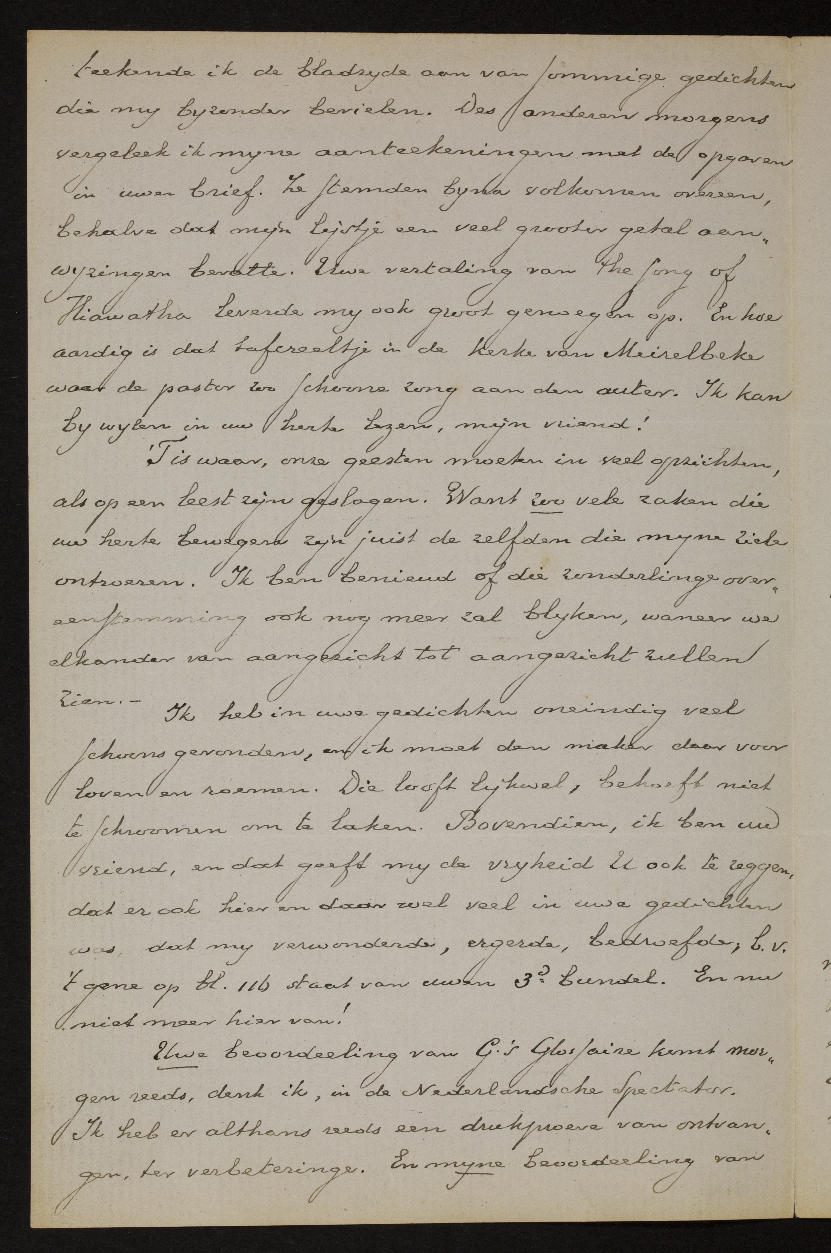 Johan Winkler aan [Guido Gezelle]