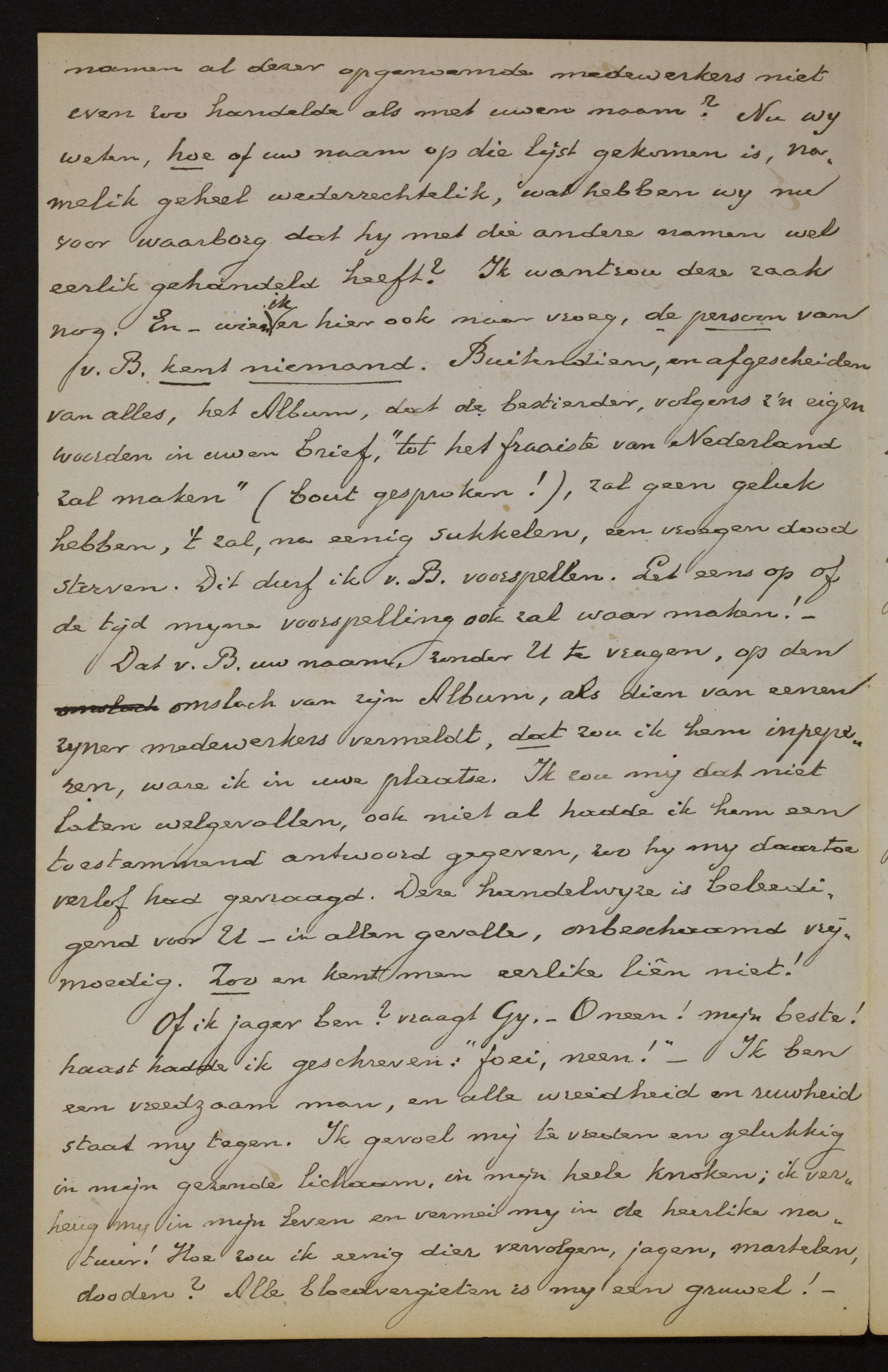 Johan Winkler aan [Guido Gezelle]