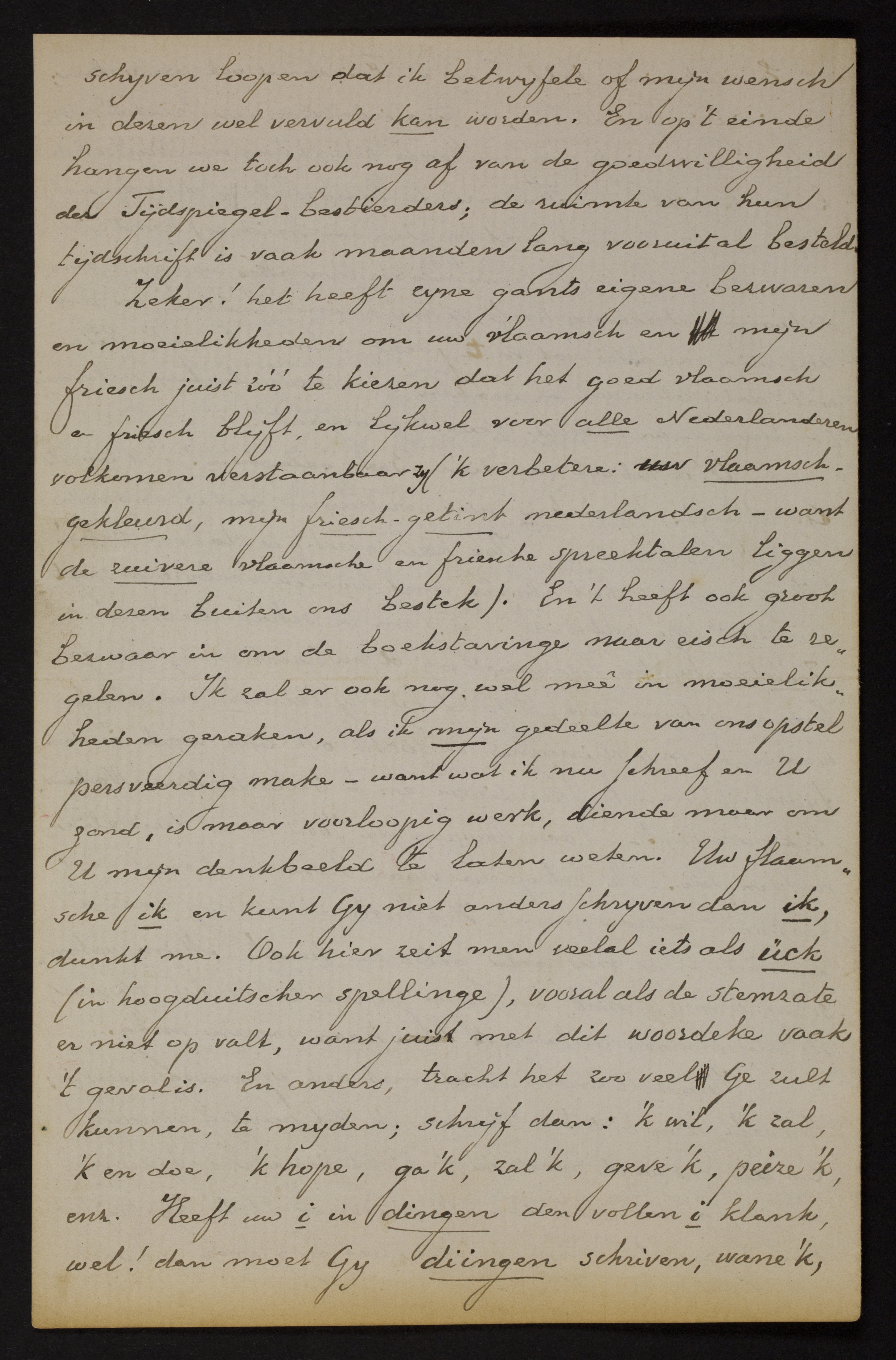 Johan Winkler aan [Guido Gezelle]