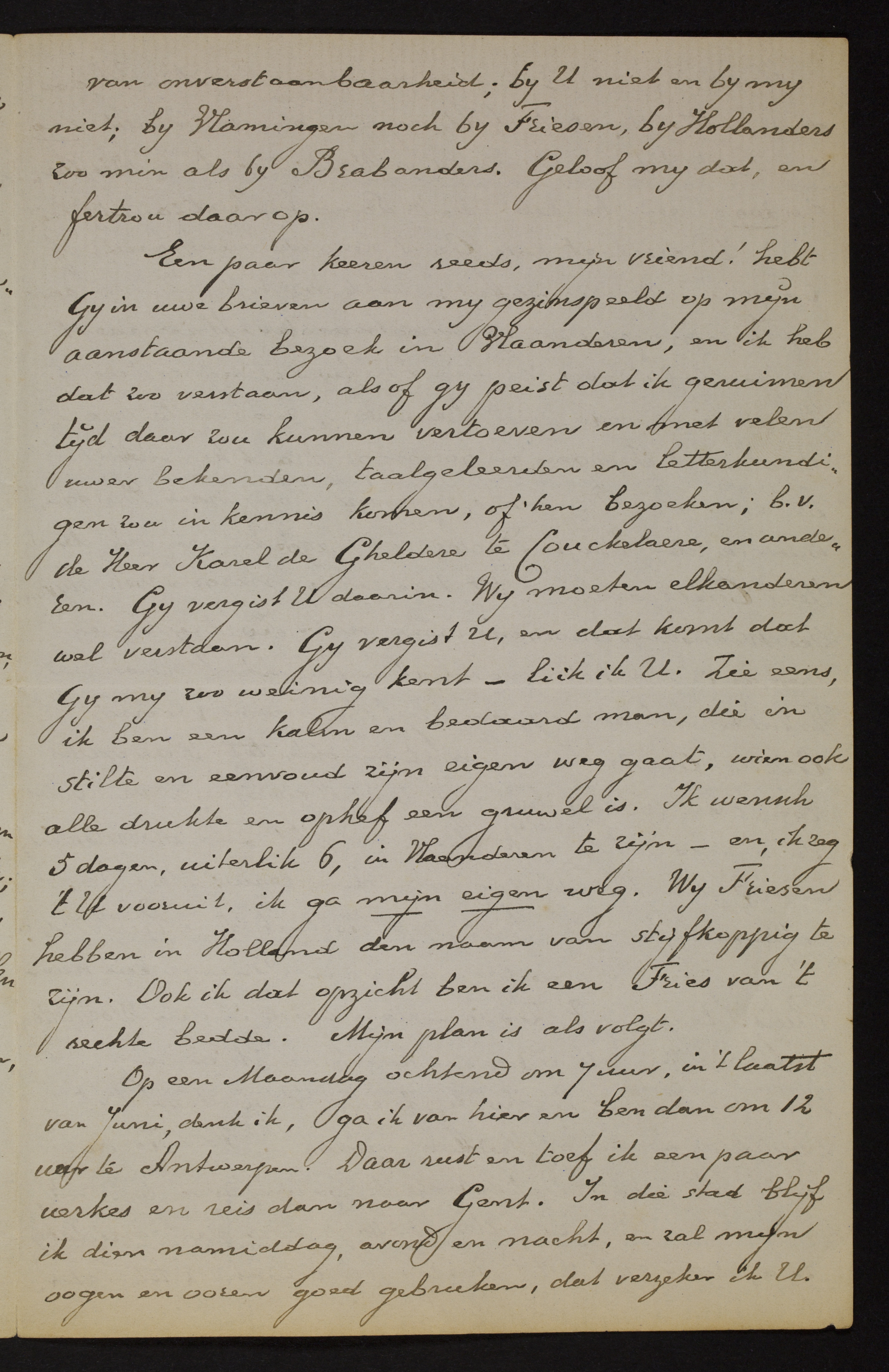 Johan Winkler aan [Guido Gezelle]