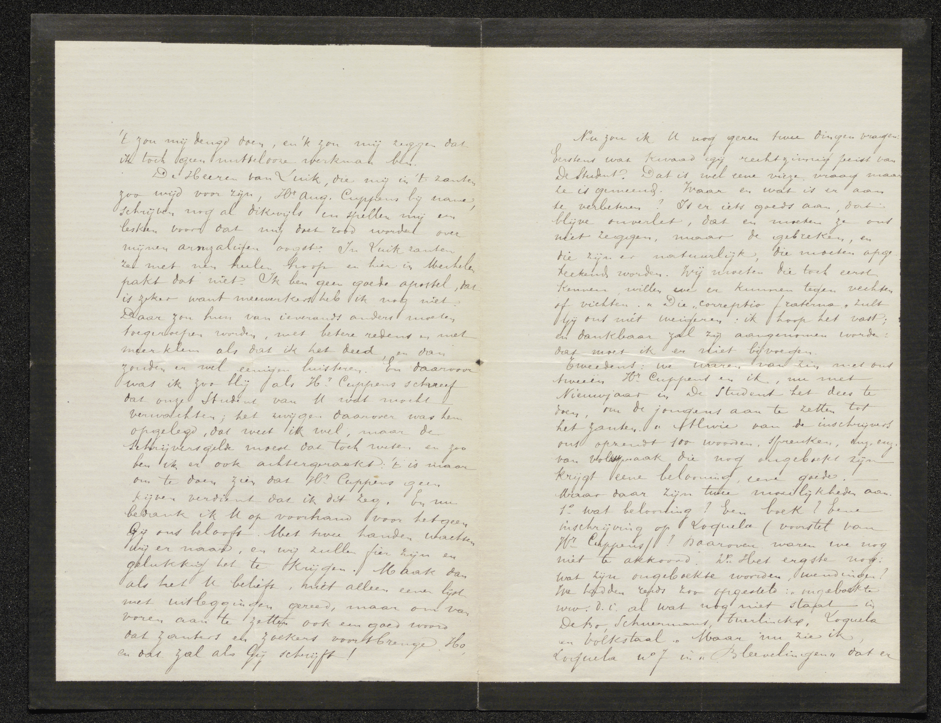 Gustaaf Hendrik Jozef Janssens aan [Guido Gezelle]