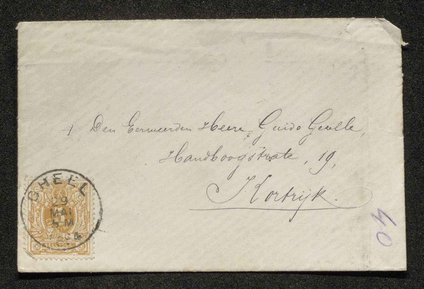 Gustaaf Hendrik Jozef Janssens aan Guido Gezelle