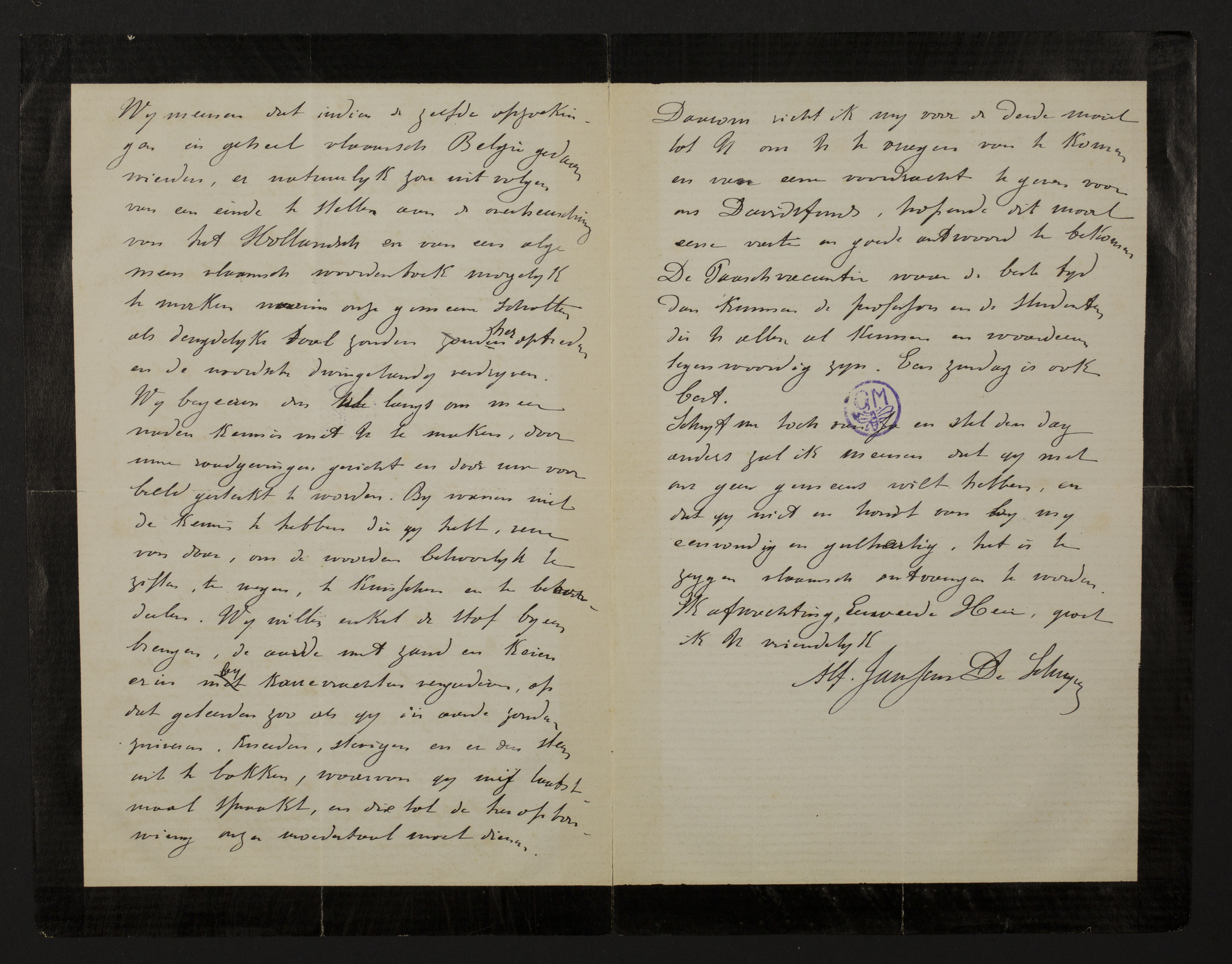 Alfons J. M. Janssens aan [Guido Gezelle]