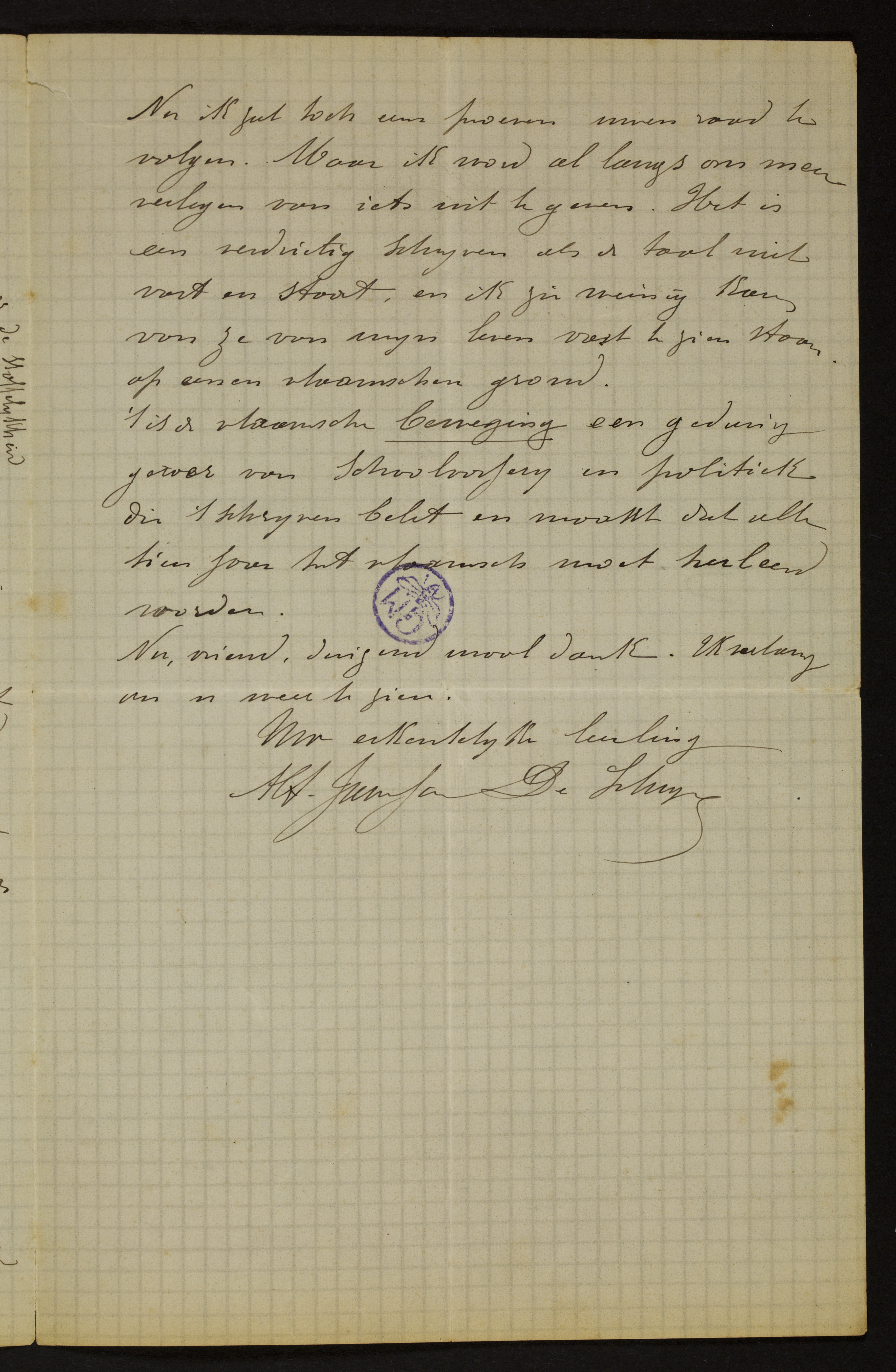 Alfons J. M. Janssens aan [Guido Gezelle]