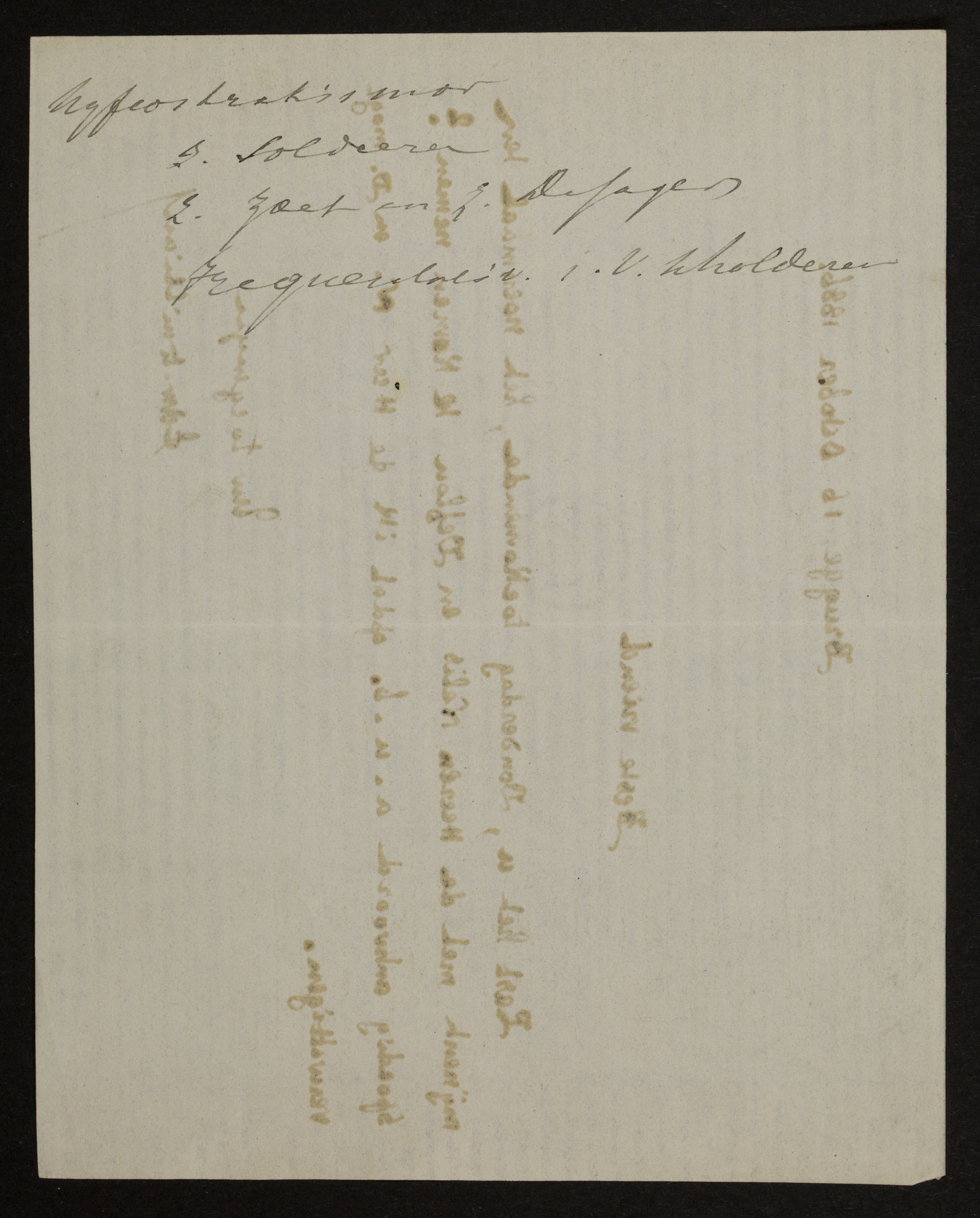 Edward Louis Gailliard aan [Guido Gezelle]