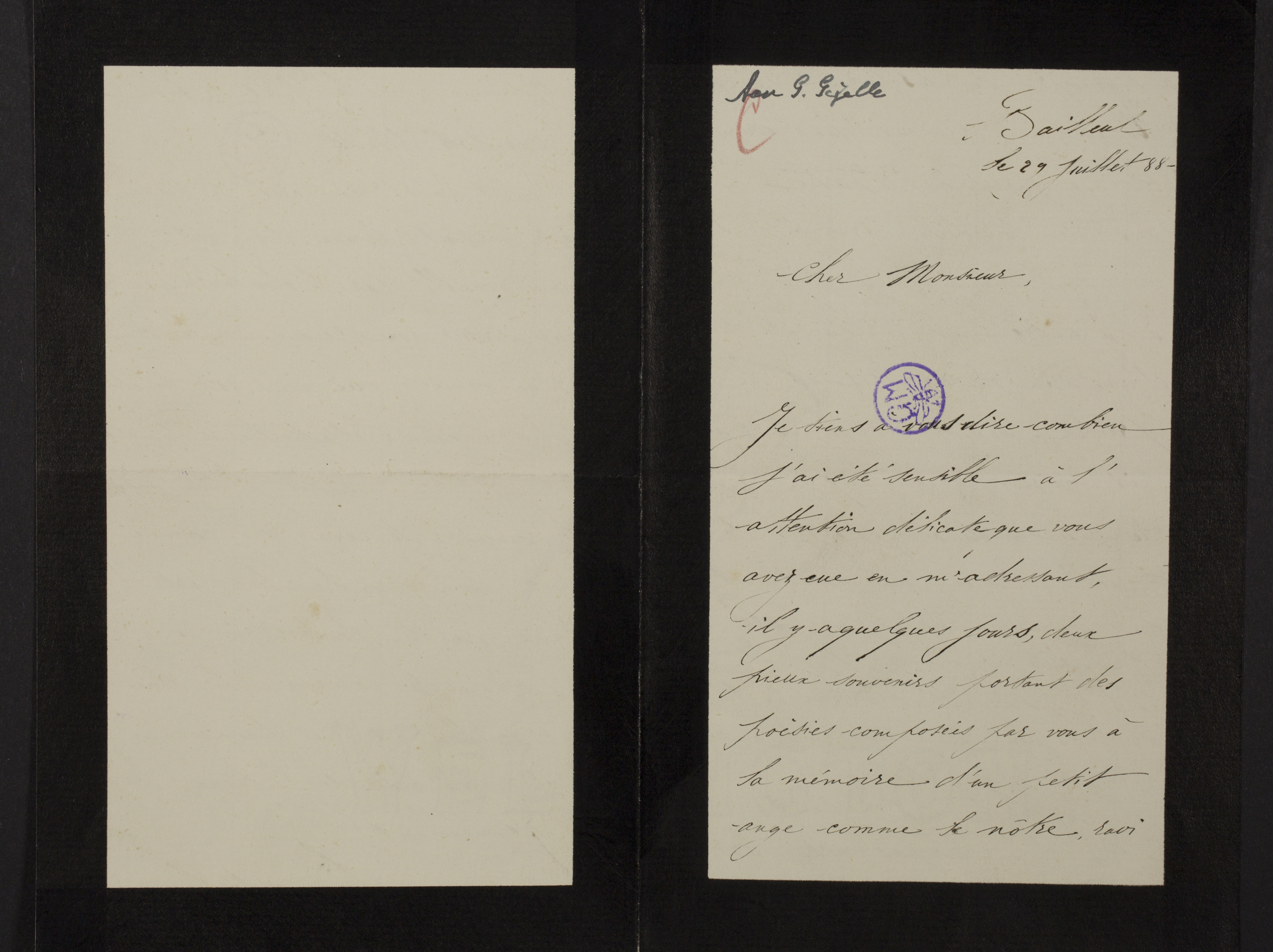 Eugeen Cortyl aan [Guido Gezelle]