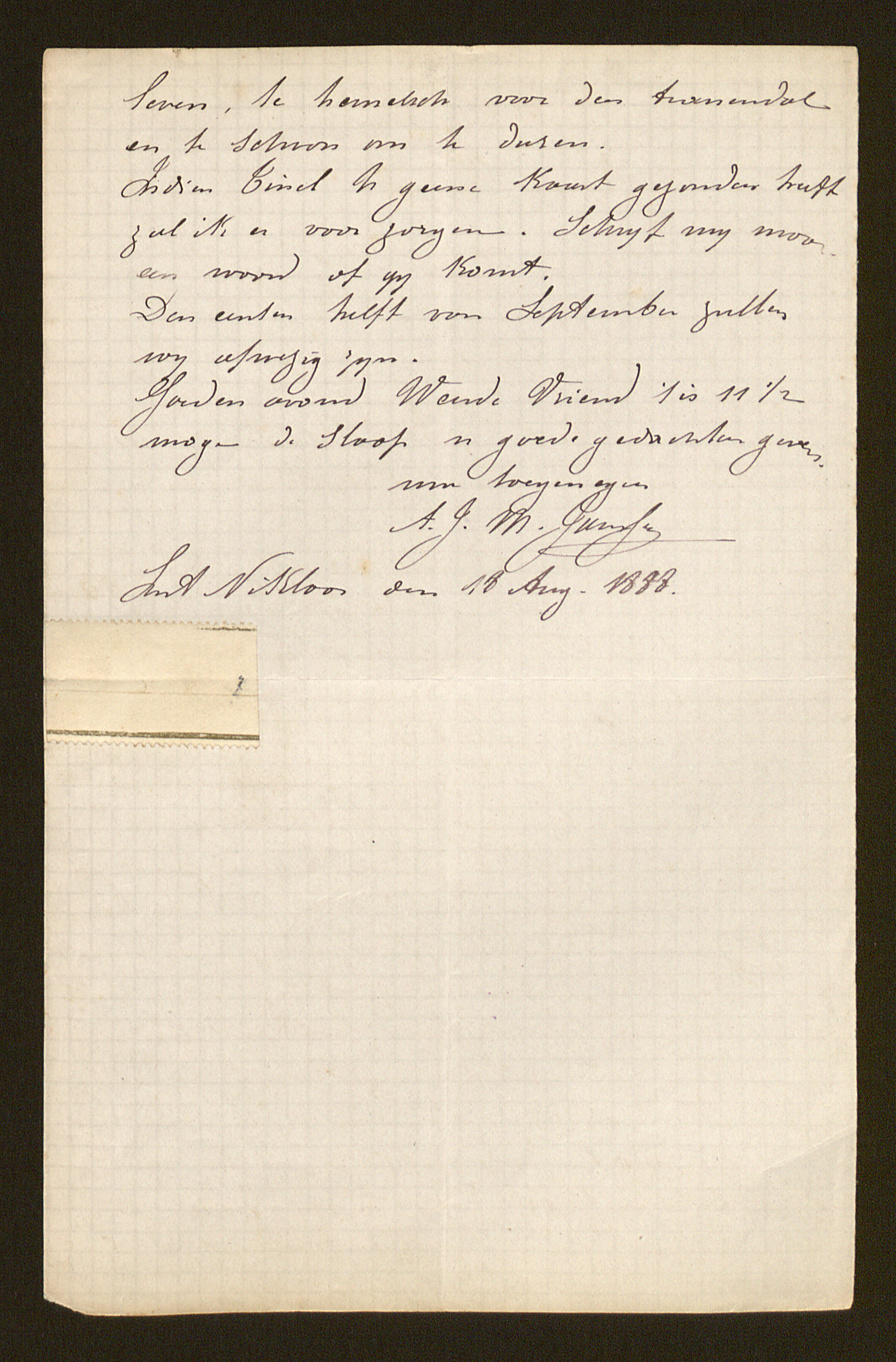 Alfons J. M. Janssens aan [Guido Gezelle]