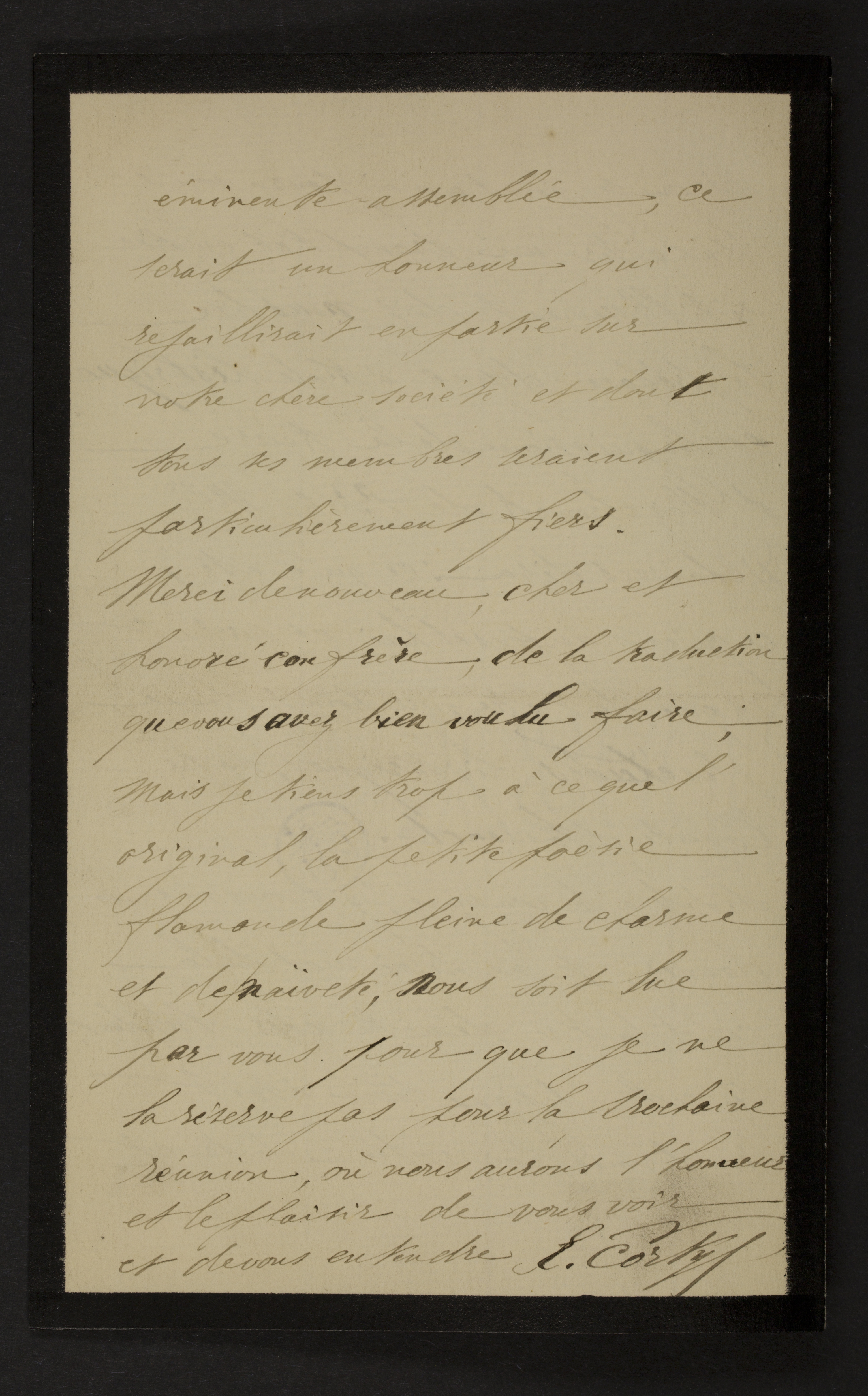 Eugeen Cortyl aan [Guido Gezelle]