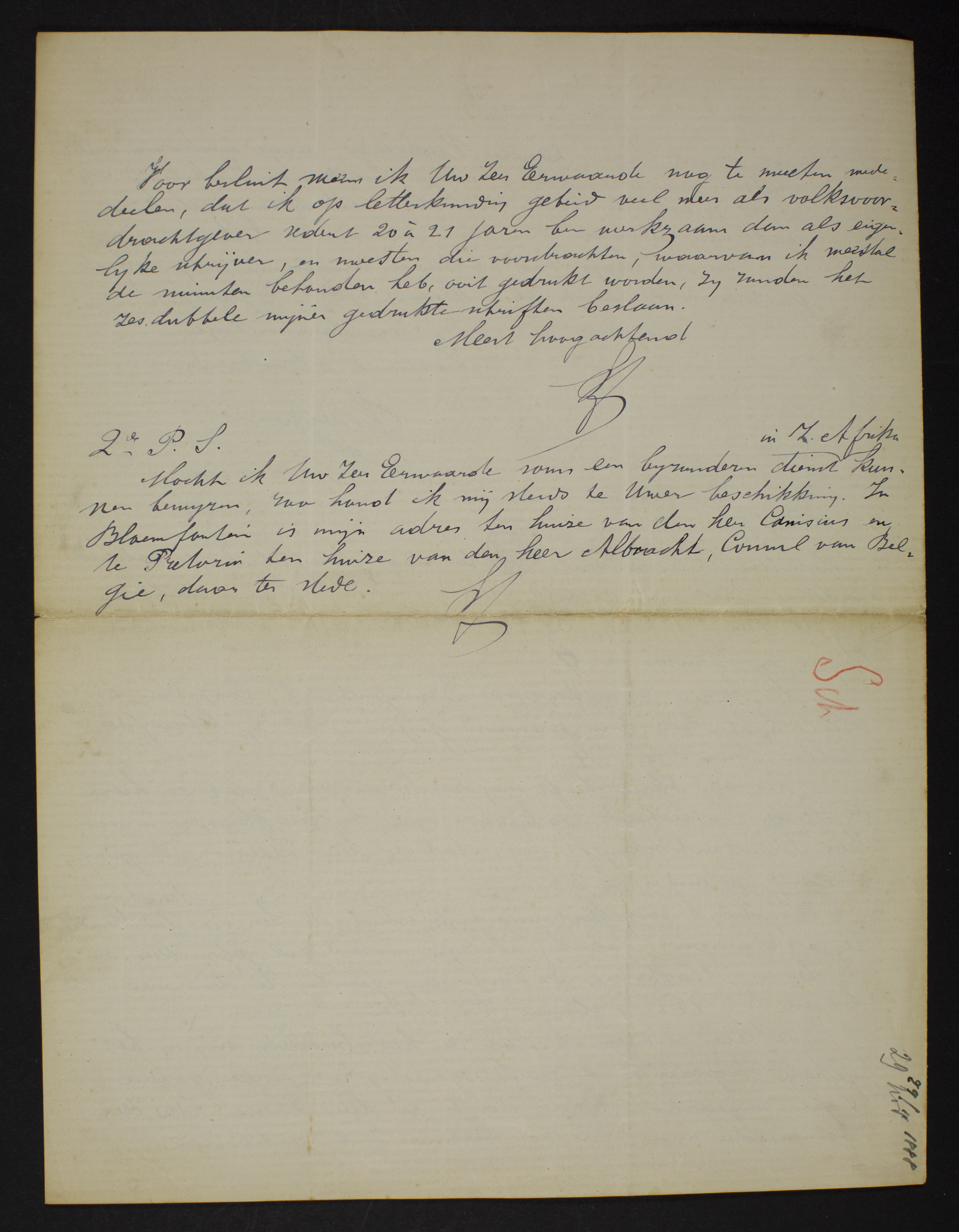 Peter Jozef Scherpenseel aan [Guido Gezelle]