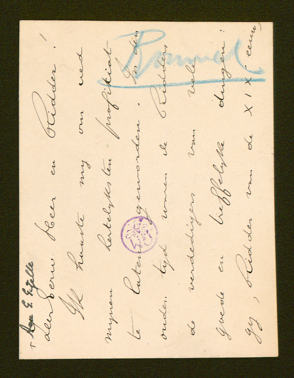 Hendrik Rommel aan [Guido Gezelle]