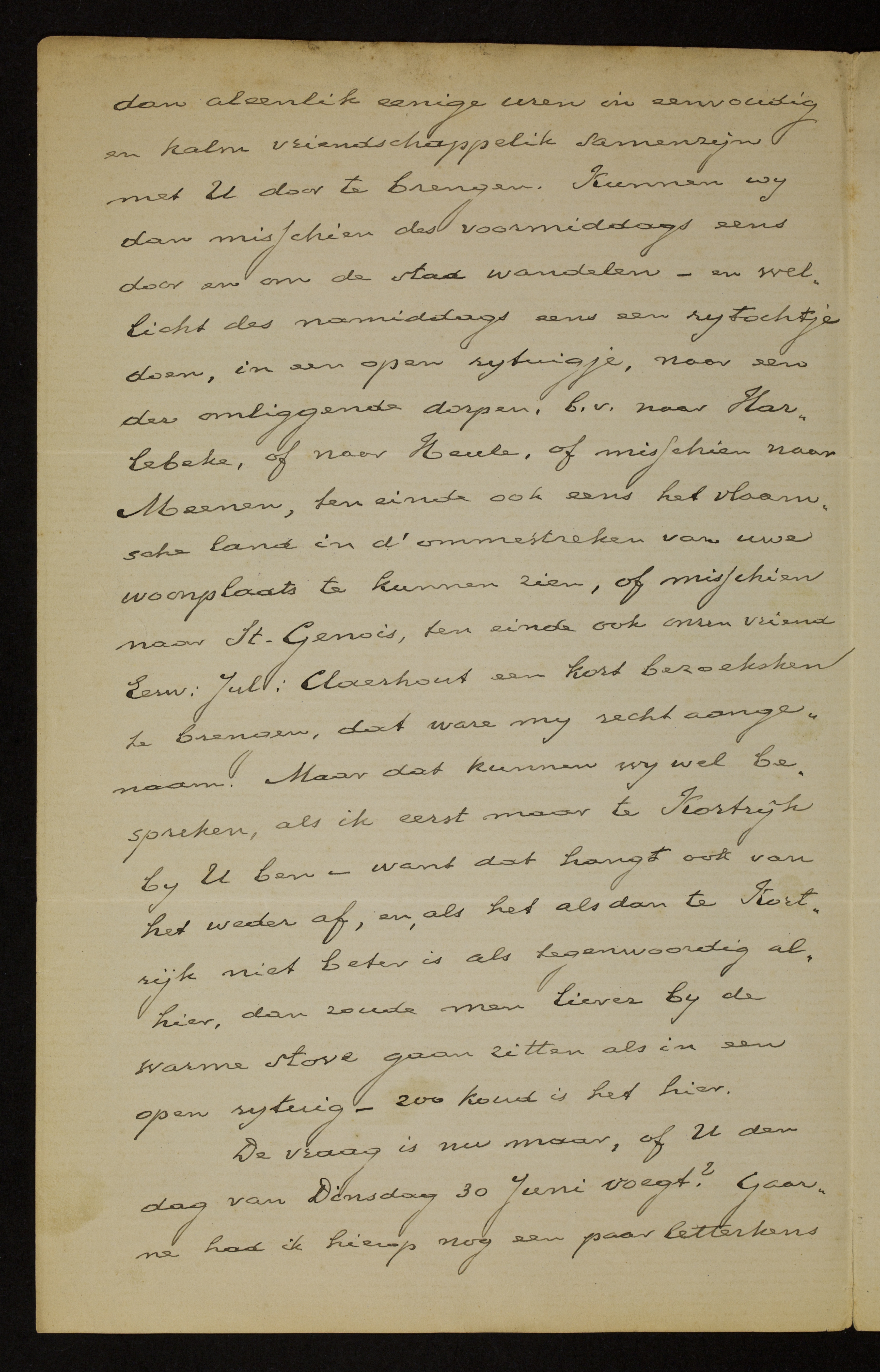 Johan Winkler aan [Guido Gezelle]