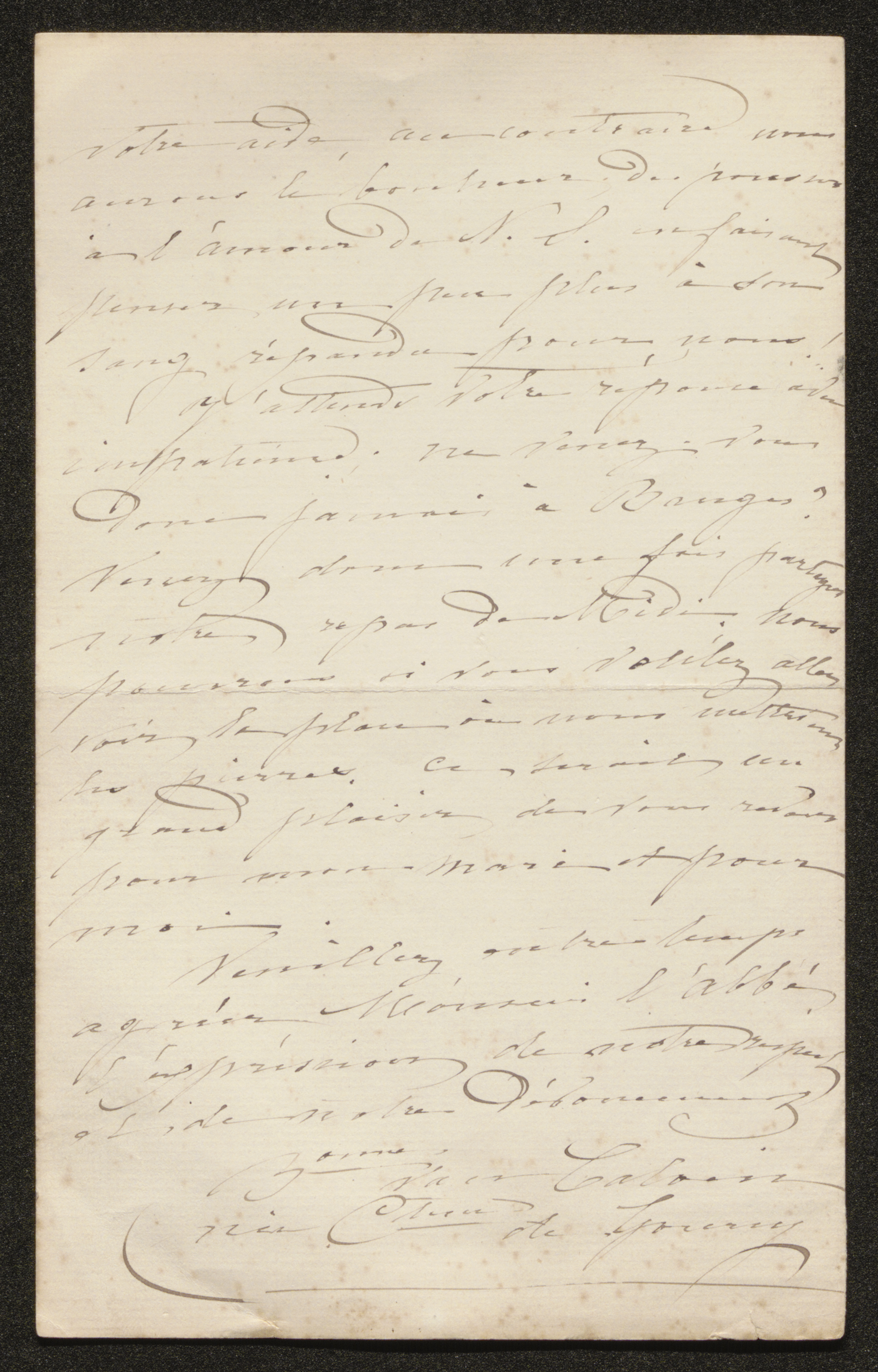 Savina Louise Joséphine de Gourcy Serainchamps aan [Guido Gezelle]