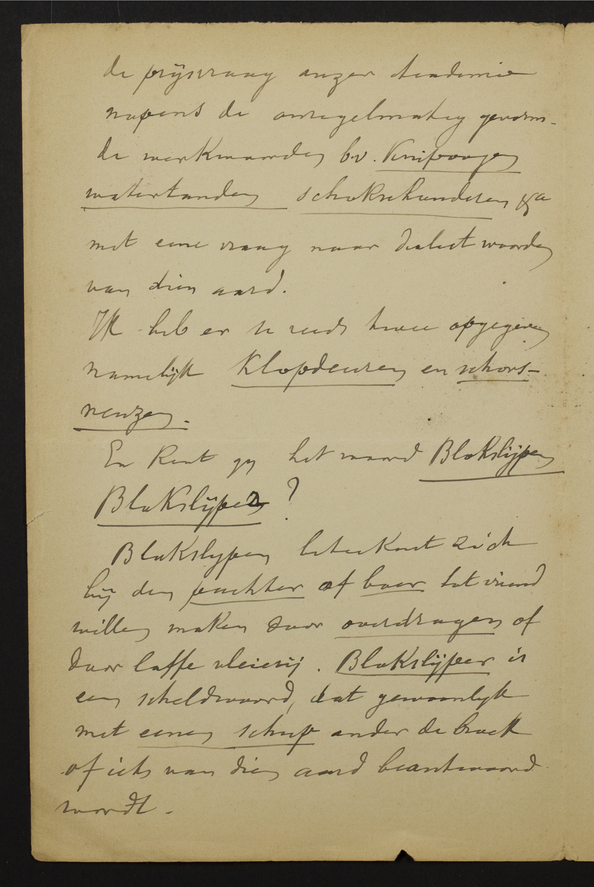 Jan Van Droogenbroeck aan [Guido Gezelle]