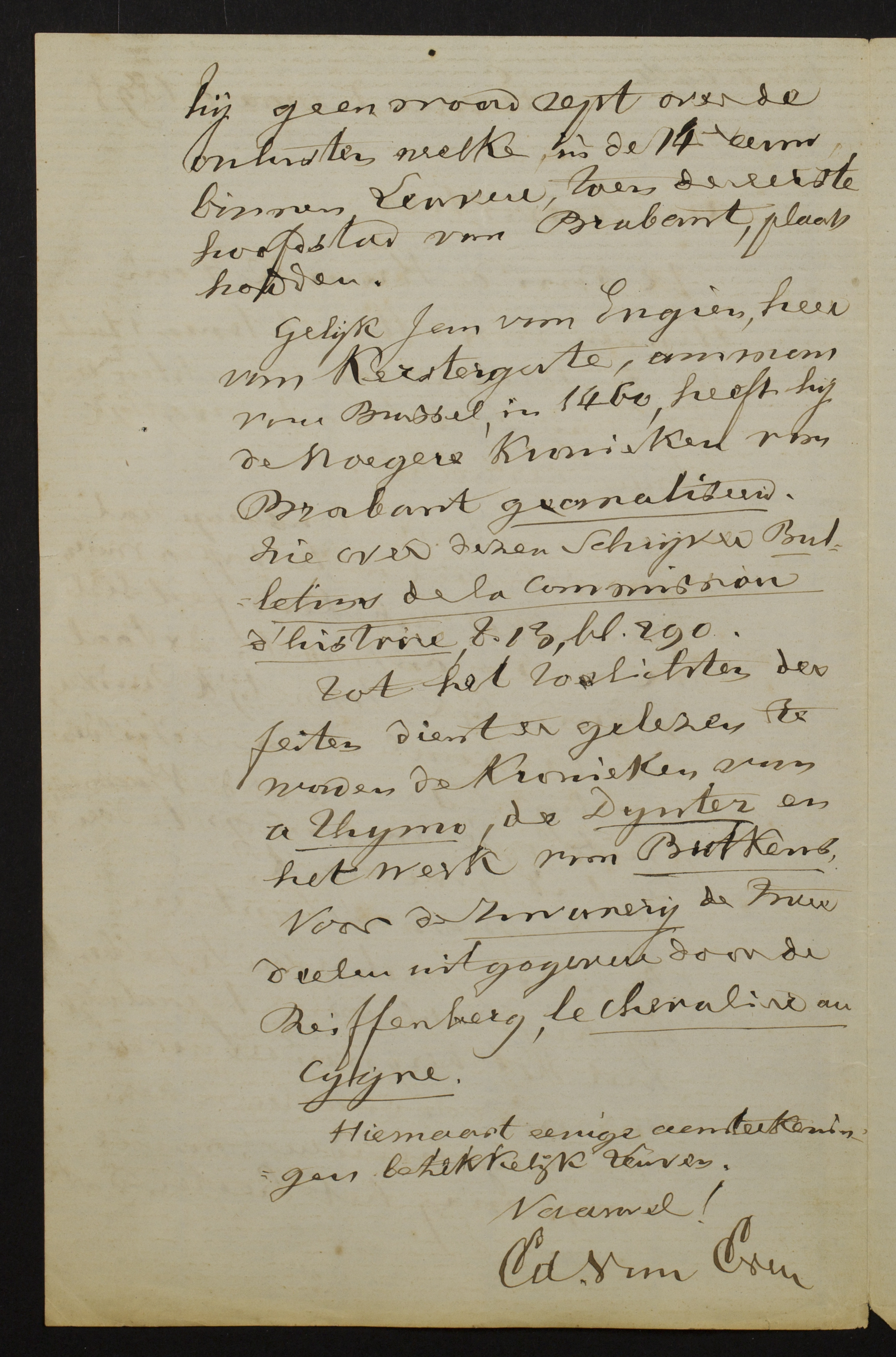 Gerard Edward Van Even aan [Guido Gezelle]