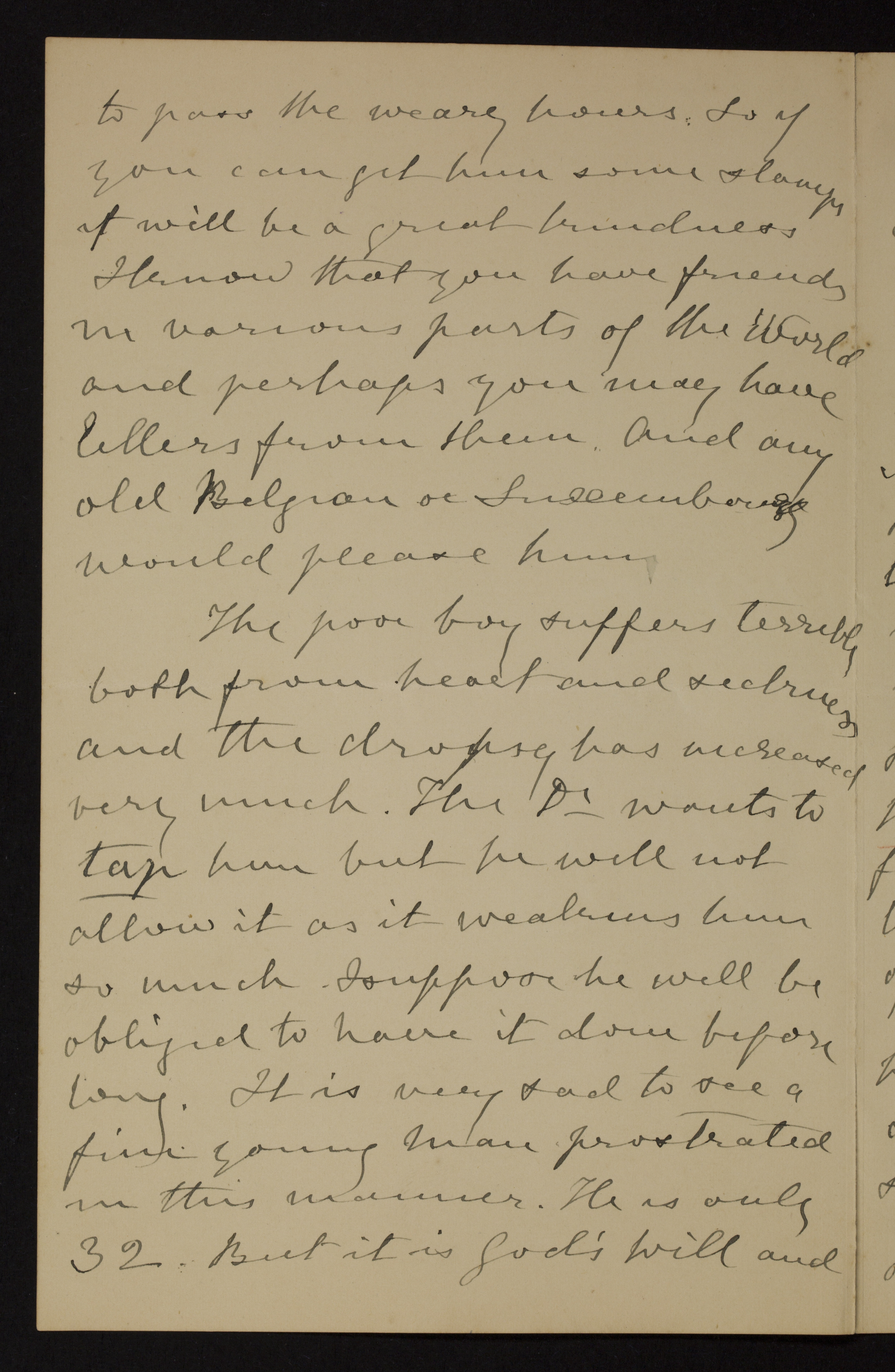 [Helena Amelia Walton (= mevrouw Helena Weale)] aan [Guido Gezelle]