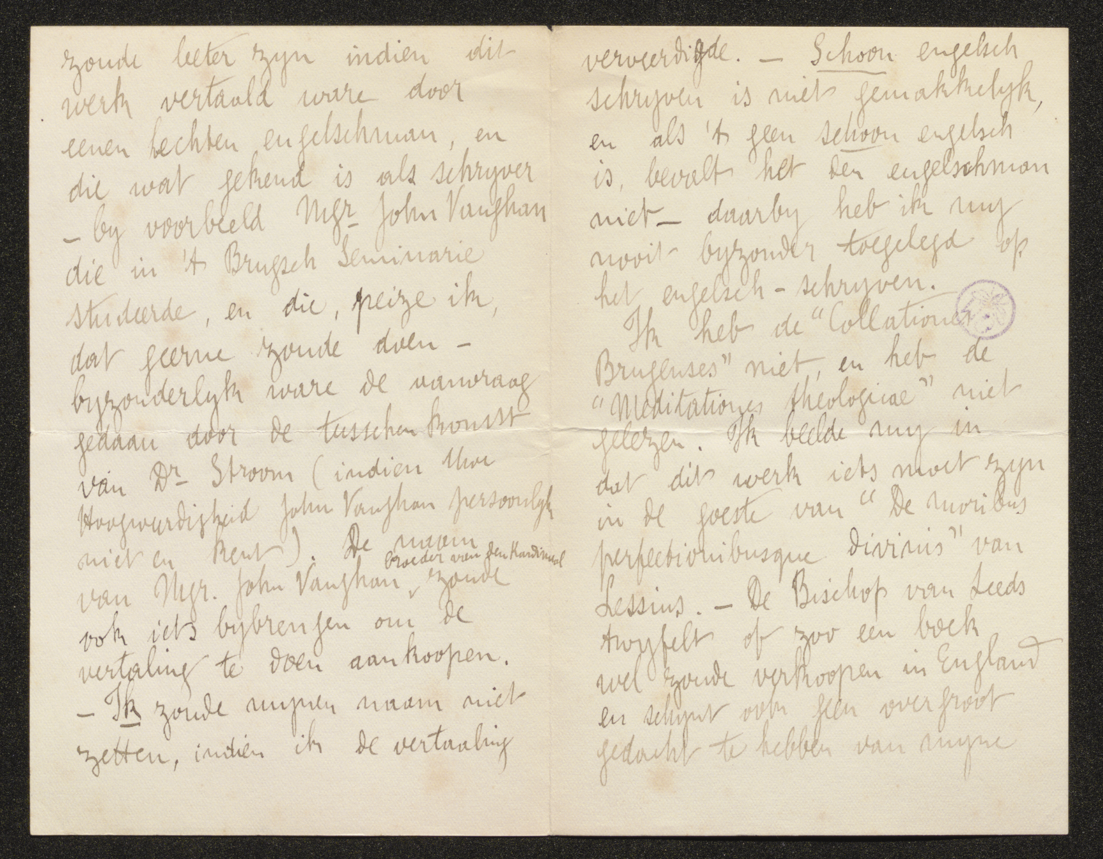 Ernest Rembry aan [Guido Gezelle]